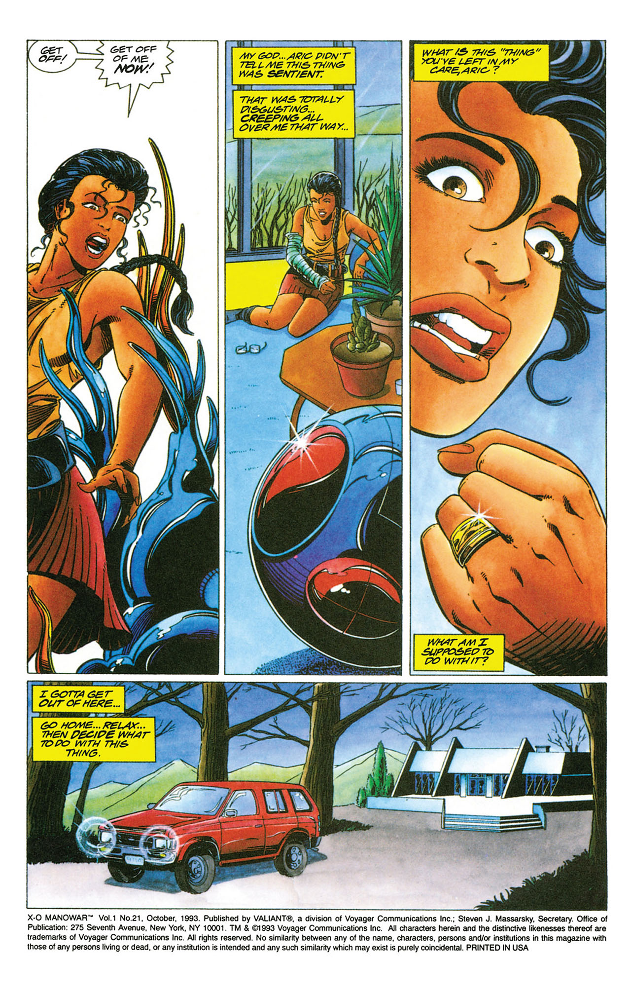 Read online X-O Manowar (1992) comic -  Issue #21 - 3