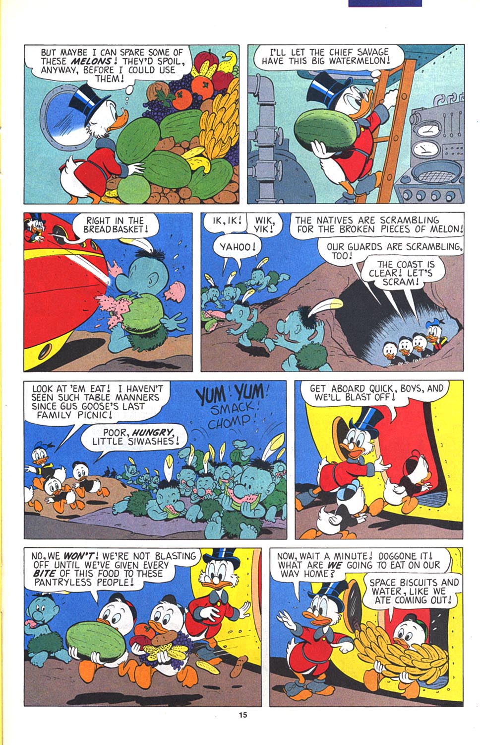 Read online Uncle Scrooge (1953) comic -  Issue #268 - 19