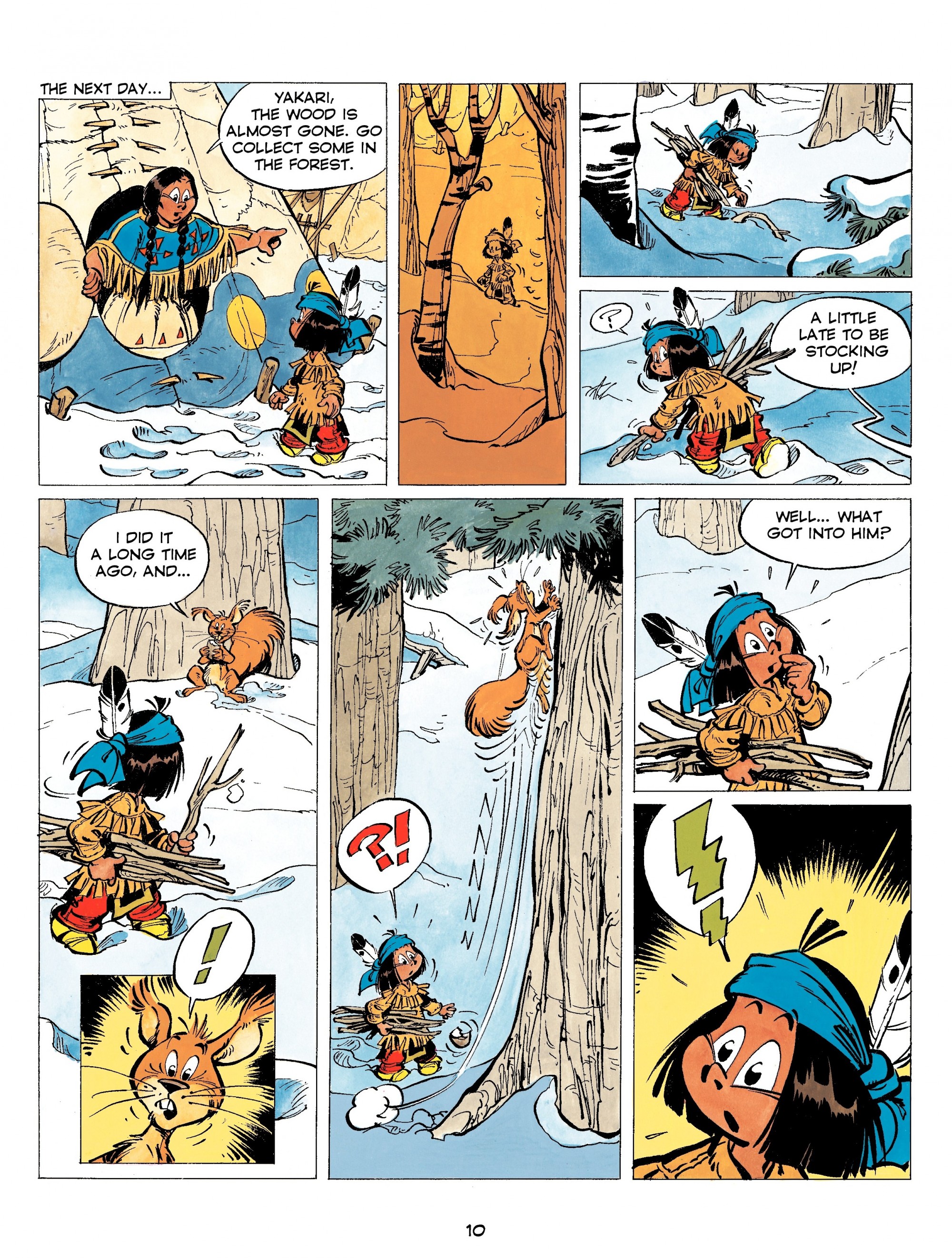 Read online Yakari comic -  Issue #6 - 10