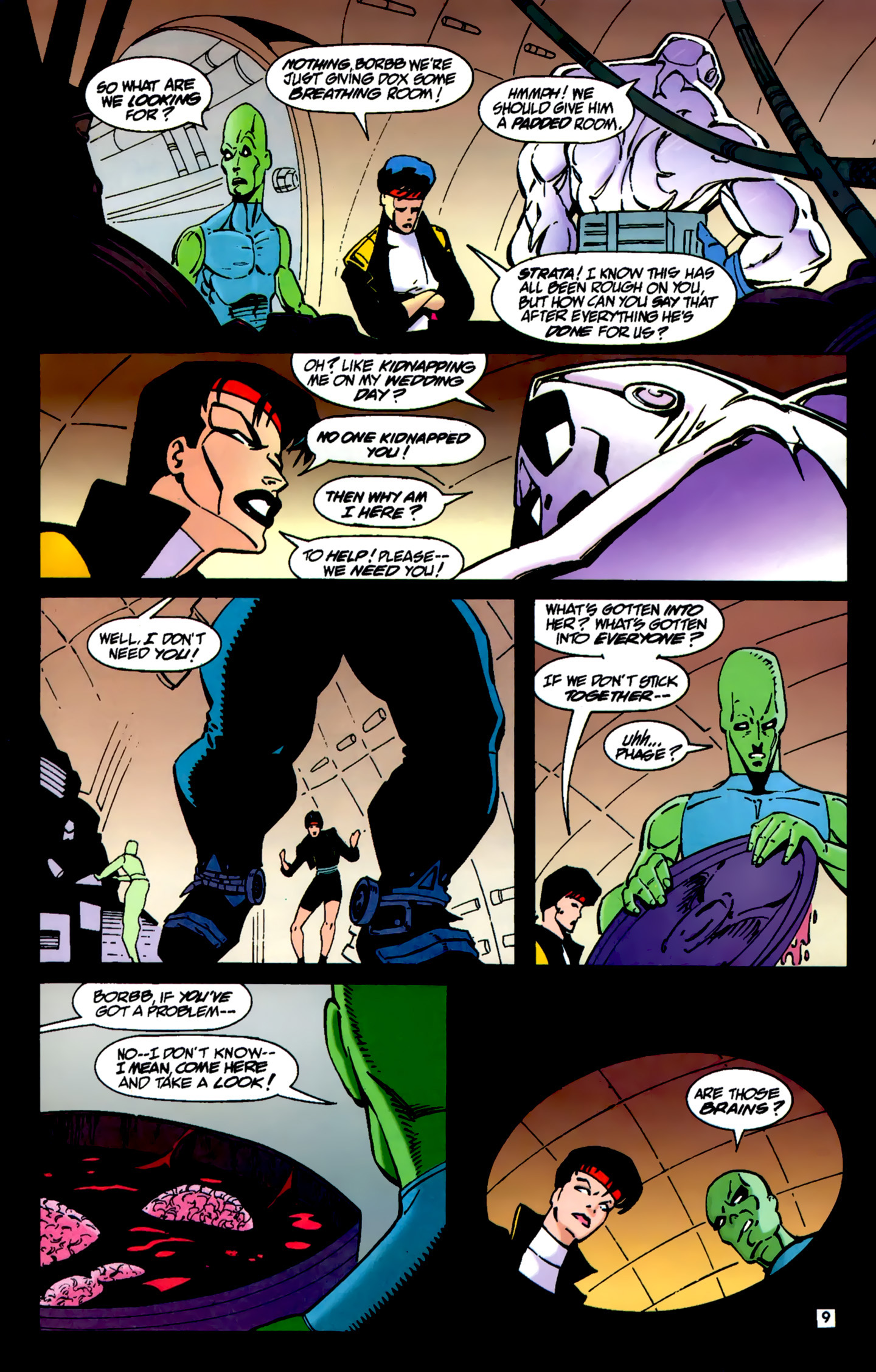 Read online R.E.B.E.L.S. '94 comic -  Issue #1 - 9