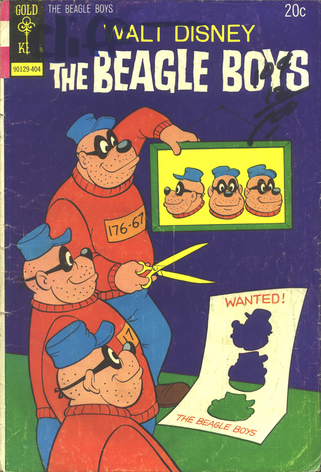 Read online Walt Disney THE BEAGLE BOYS comic -  Issue #20 - 1