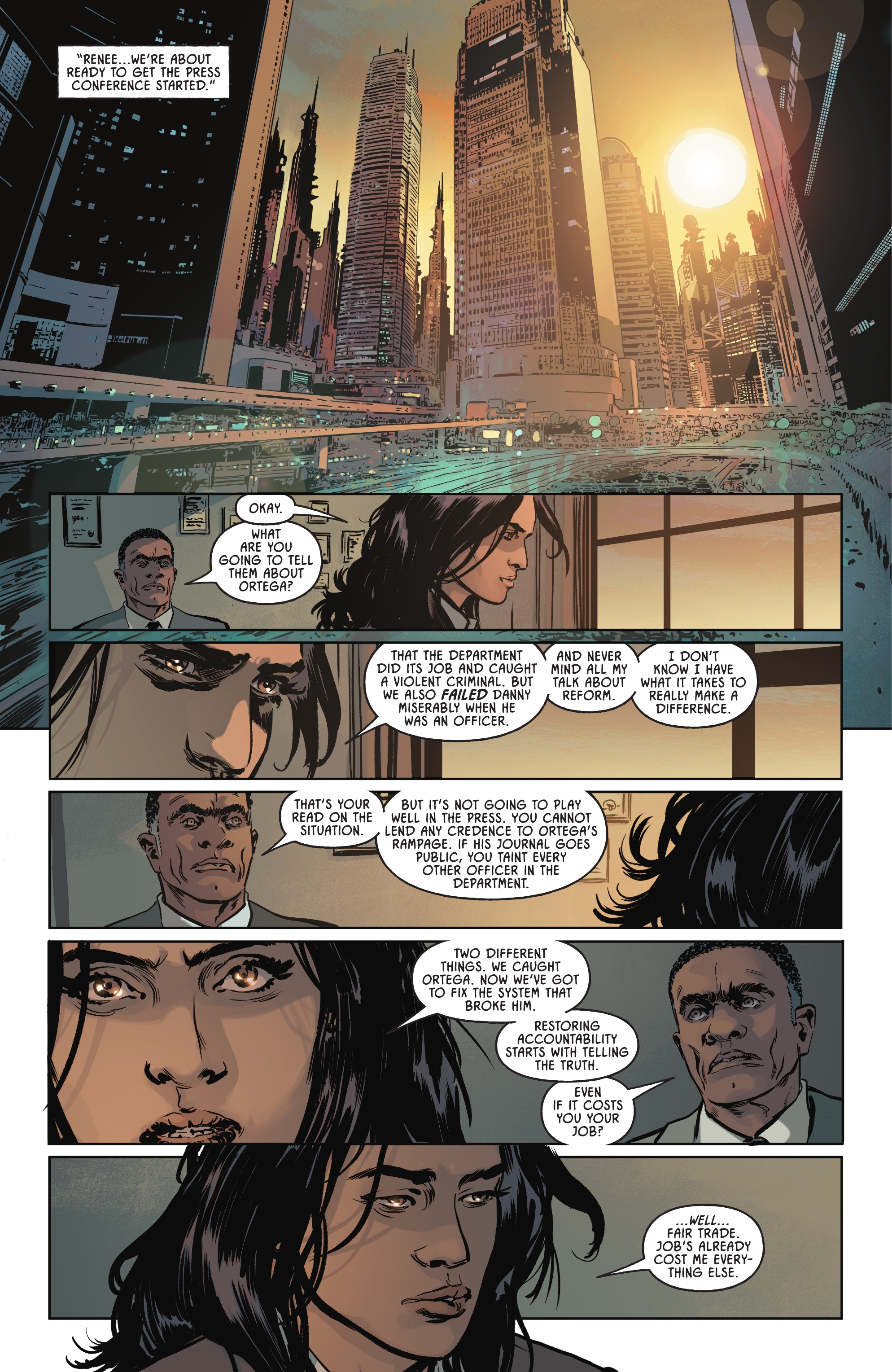 Read online GCPD: The Blue Wall comic -  Issue #6 - 25