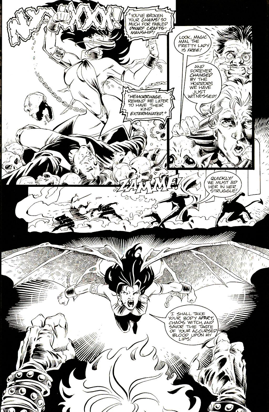 Read online Vampirella: Death & Destruction comic -  Issue # _Ashcan - 6