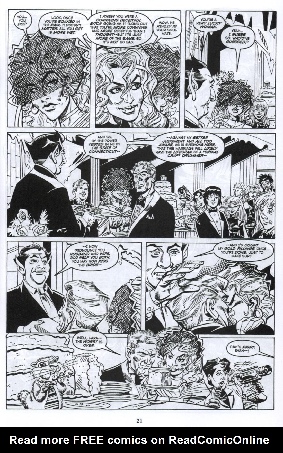 Read online Soulsearchers and Company comic -  Issue #79 - 21
