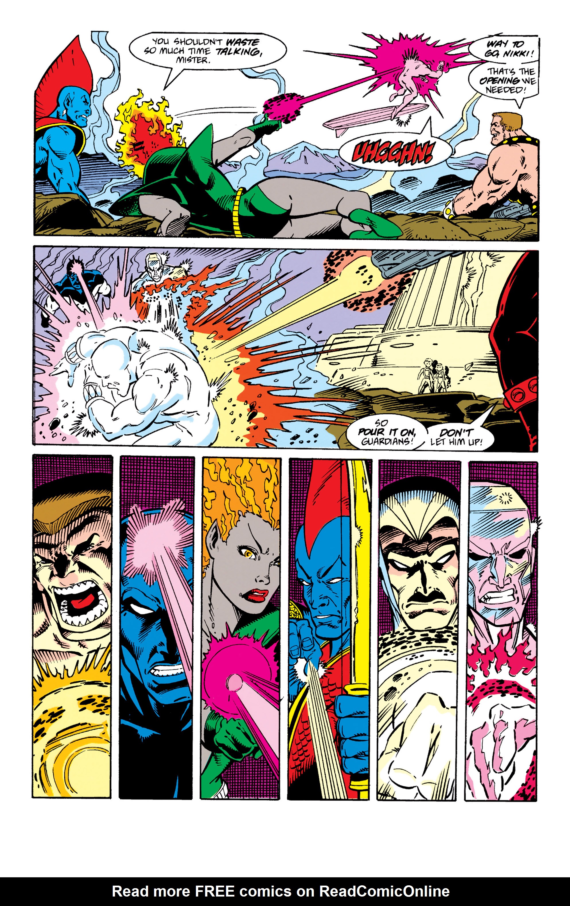 Read online Guardians of the Galaxy (1990) comic -  Issue # _TPB Guardians of the Galaxy by Jim Valentino 1 (Part 3) - 34