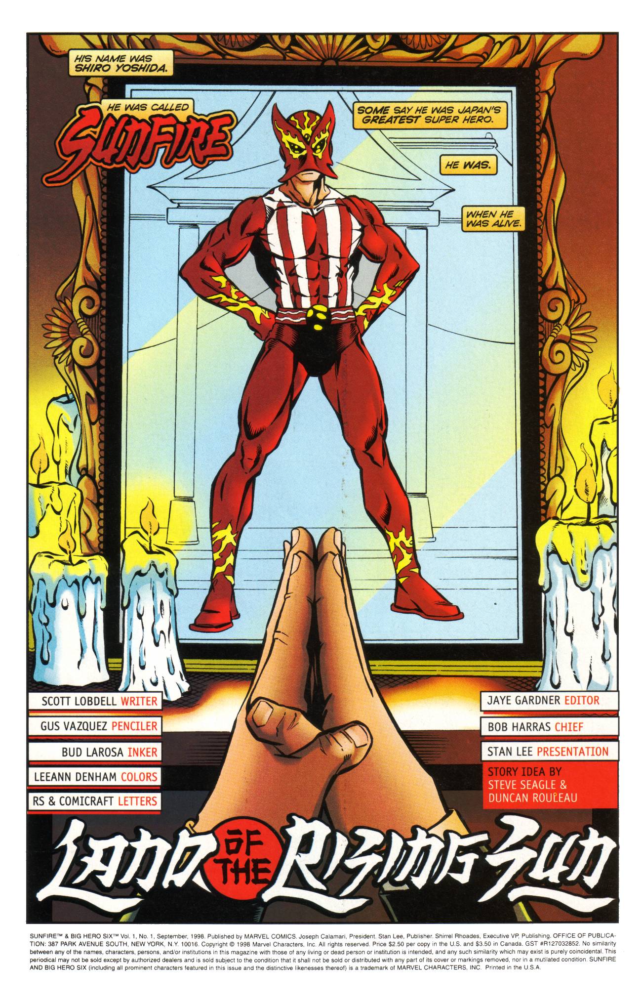 Read online Sunfire & Big Hero Six comic -  Issue #1 - 4