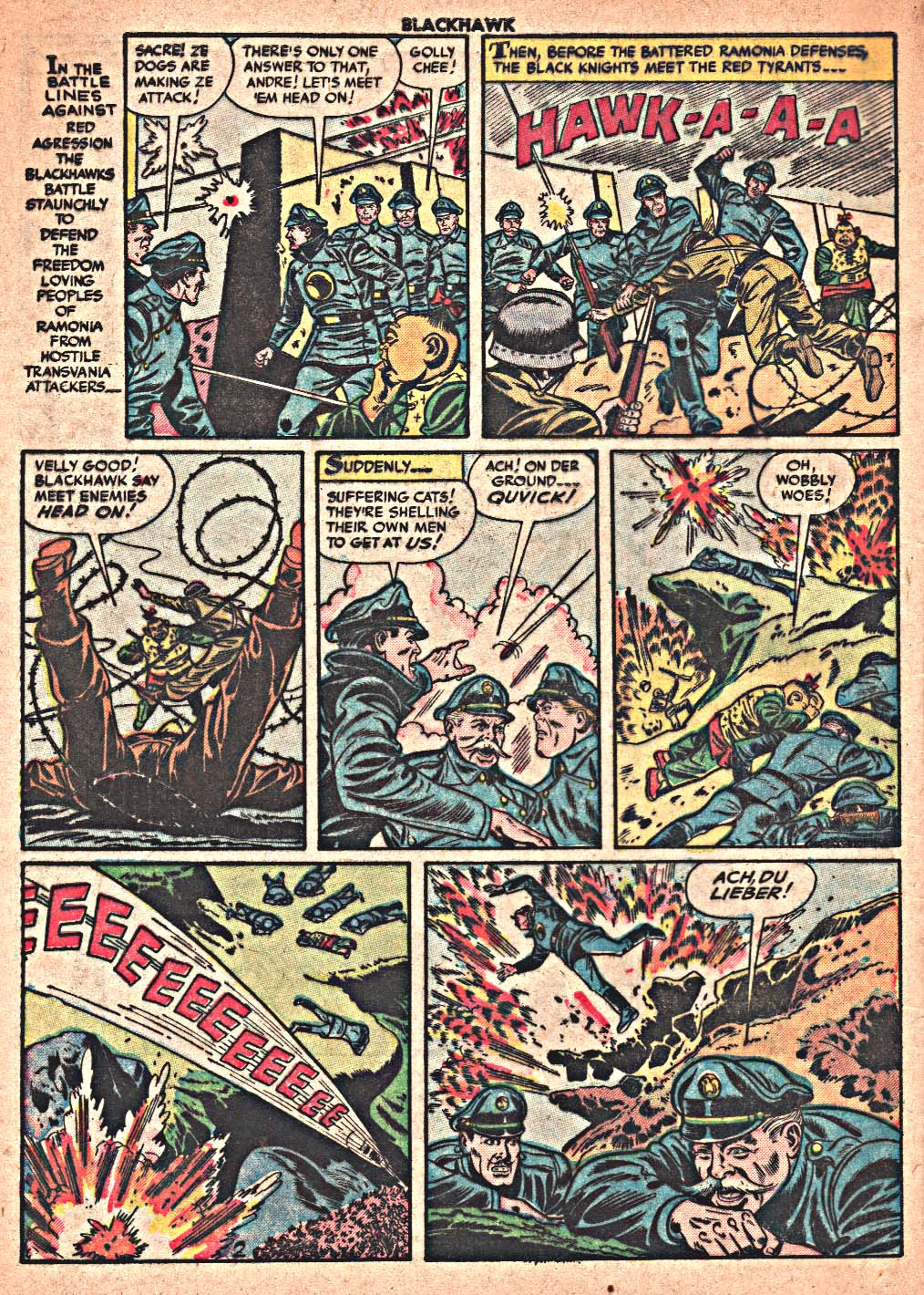 Read online Blackhawk (1957) comic -  Issue #73 - 4