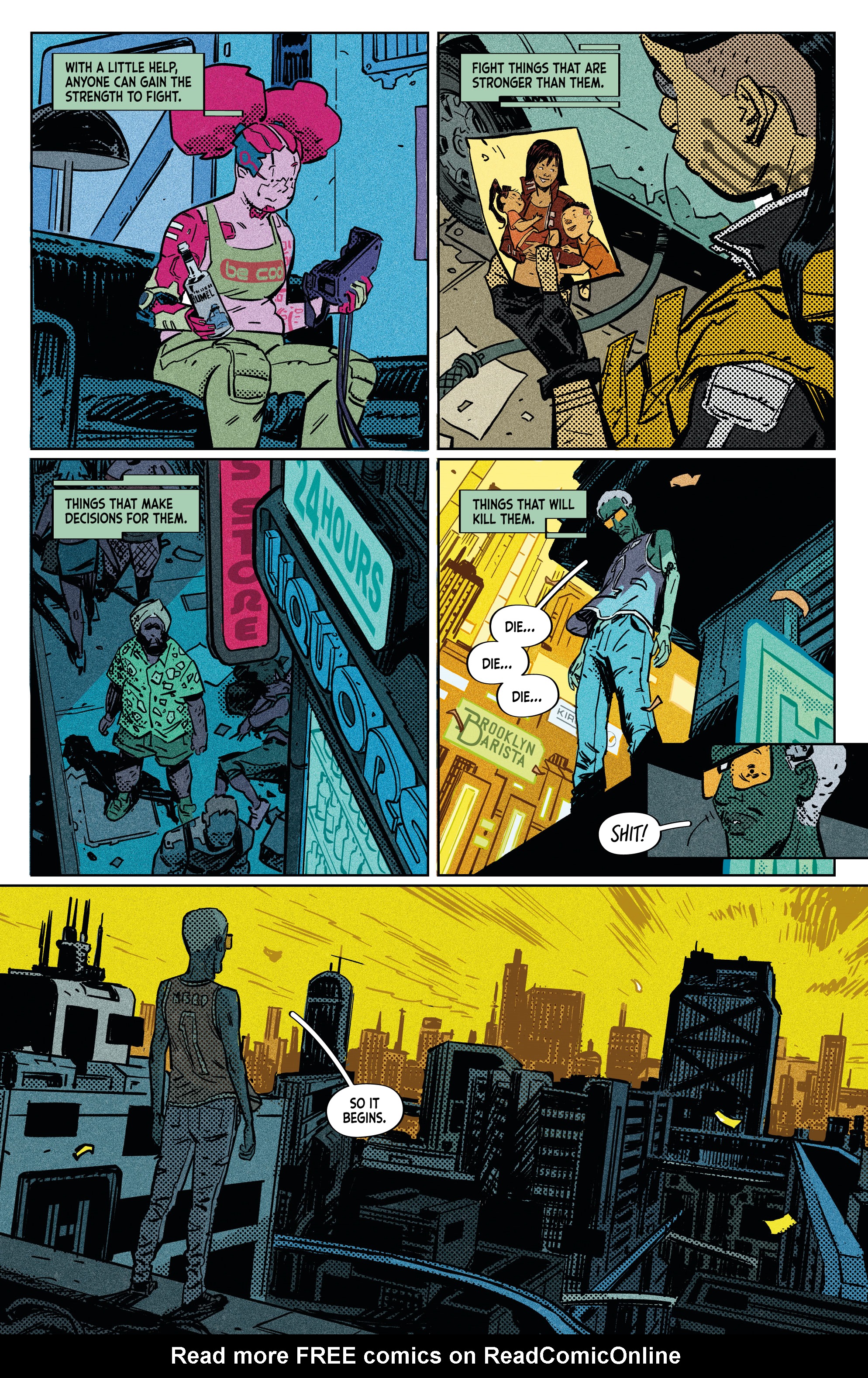 Read online Cyberpunk 2077: Blackout comic -  Issue #3 - 10