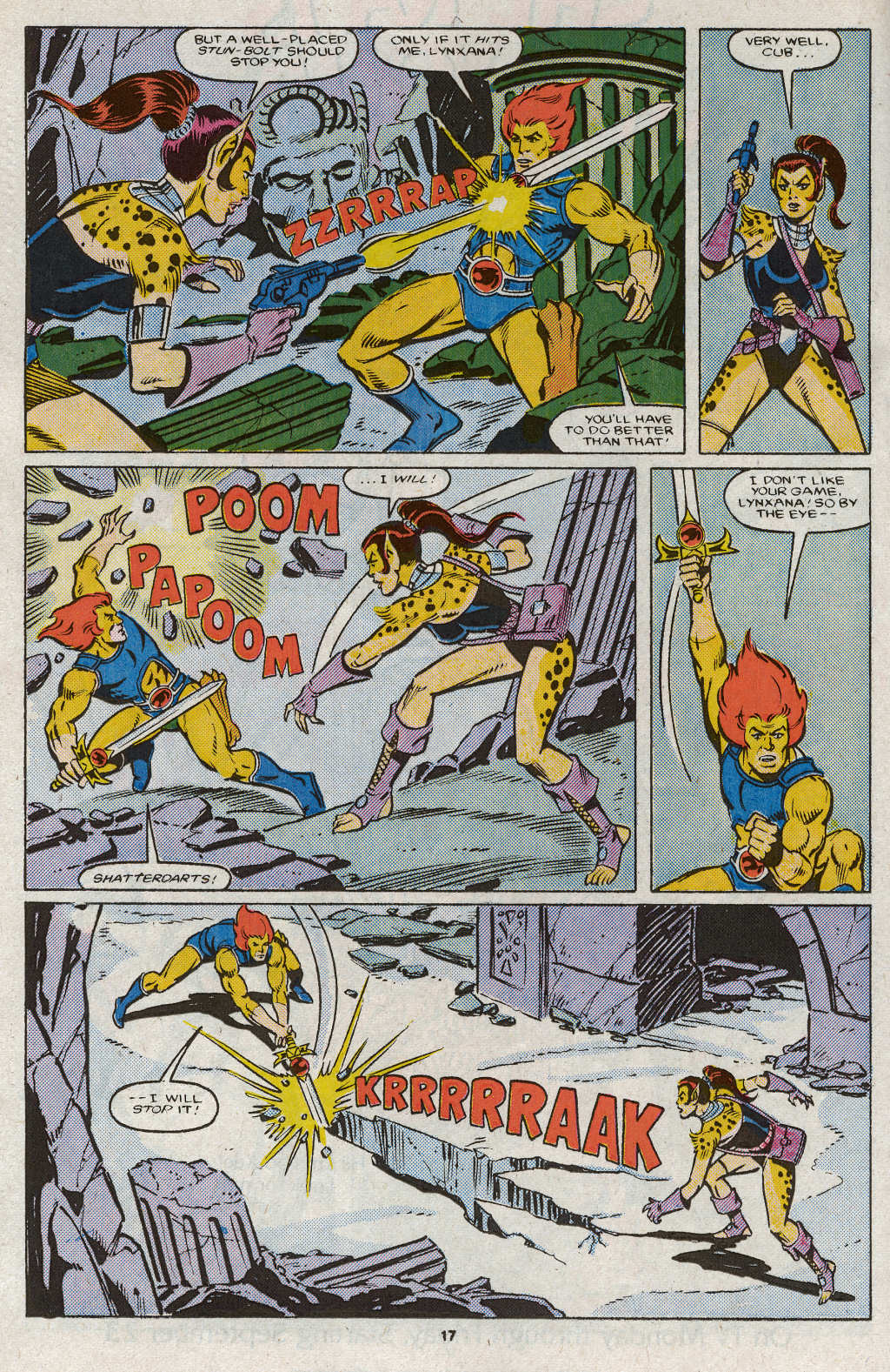 Read online ThunderCats (1985) comic -  Issue #4 - 24