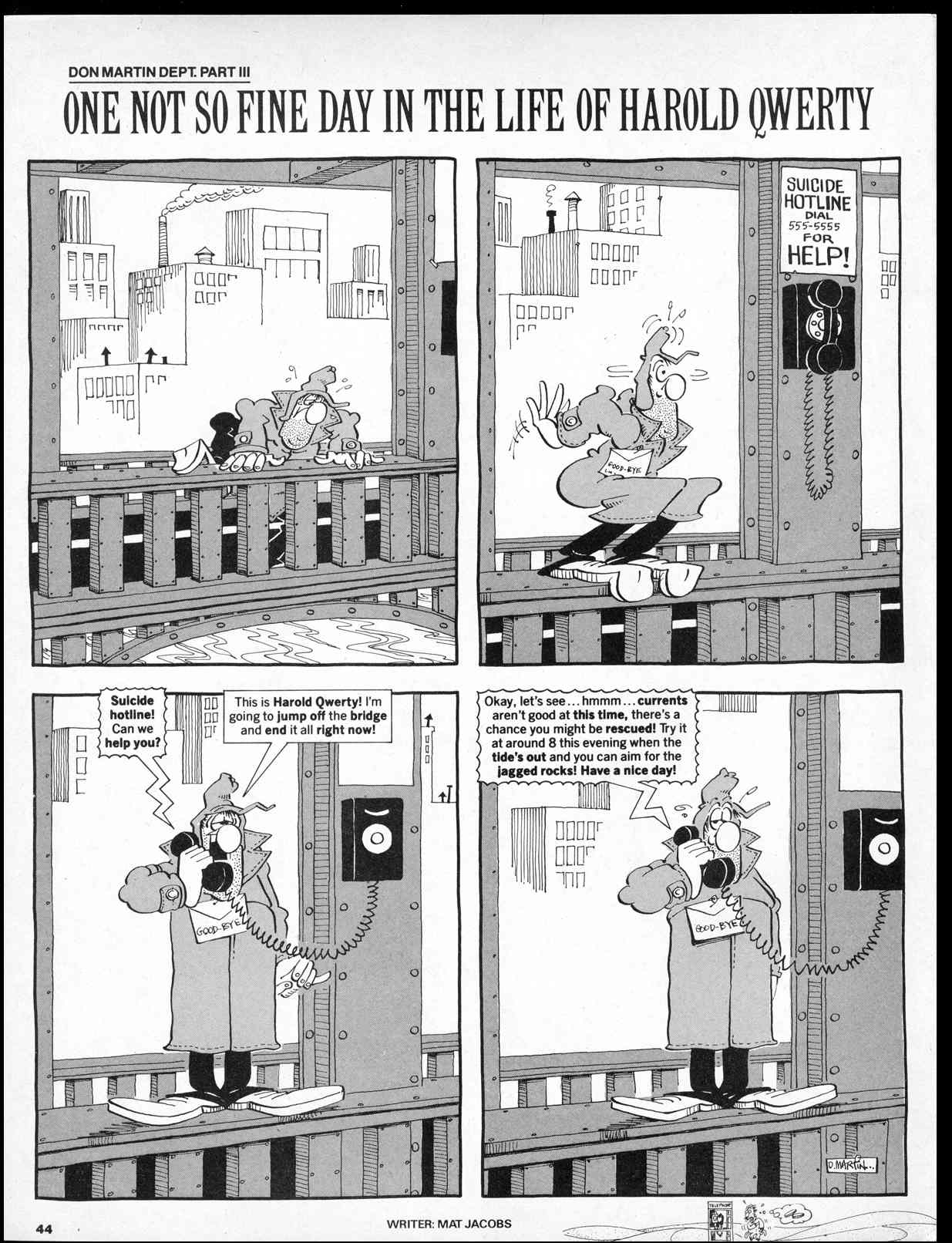 Read online MAD comic -  Issue #260 - 46