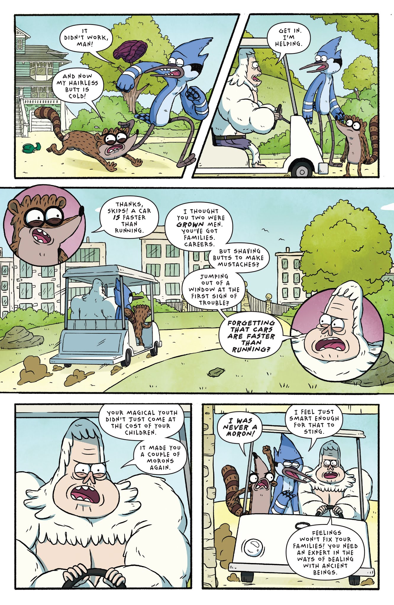Read online Regular Show: 25 Years Later comic -  Issue #2 - 9
