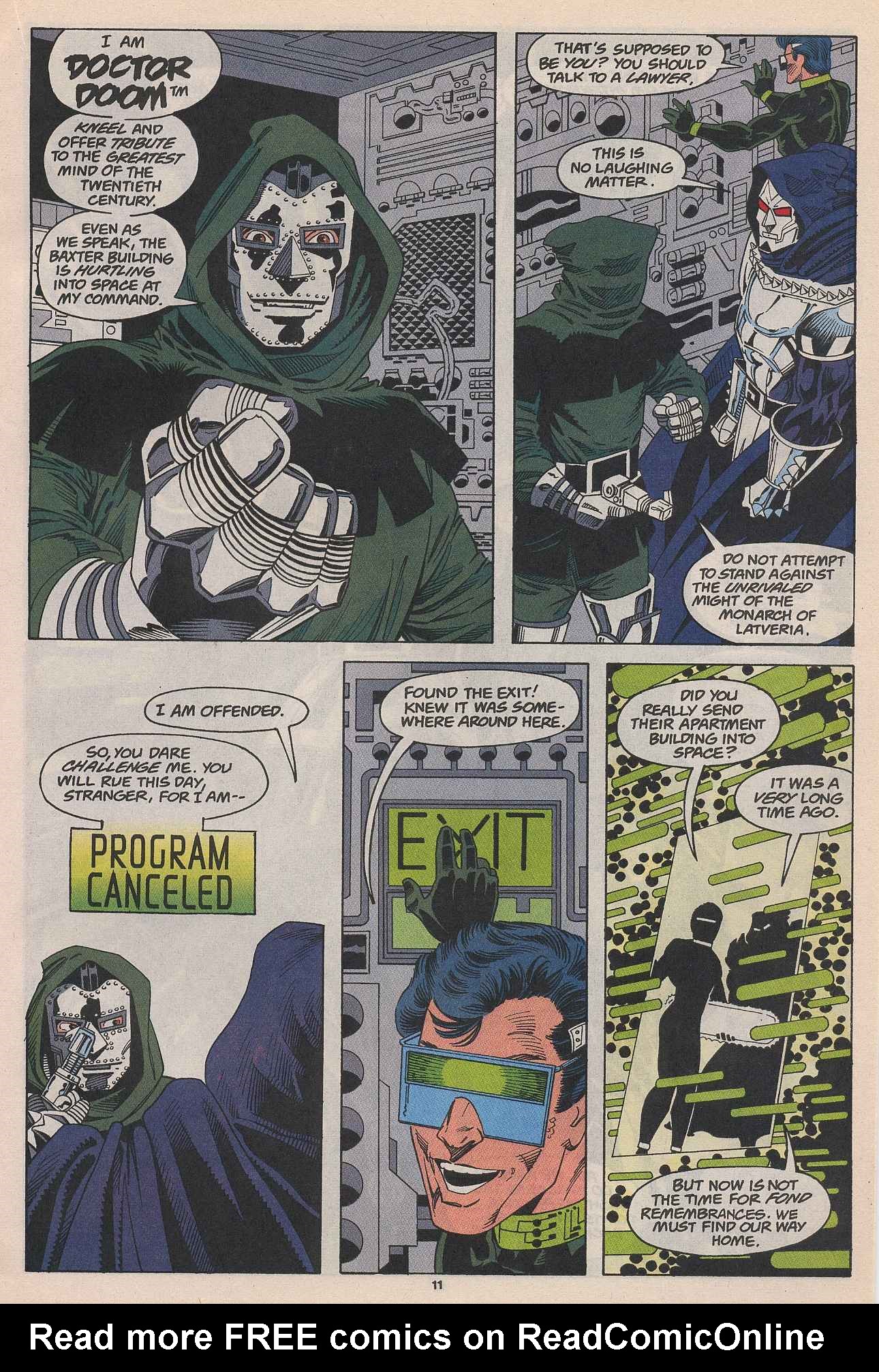 Read online Doom 2099 comic -  Issue #6 - 11