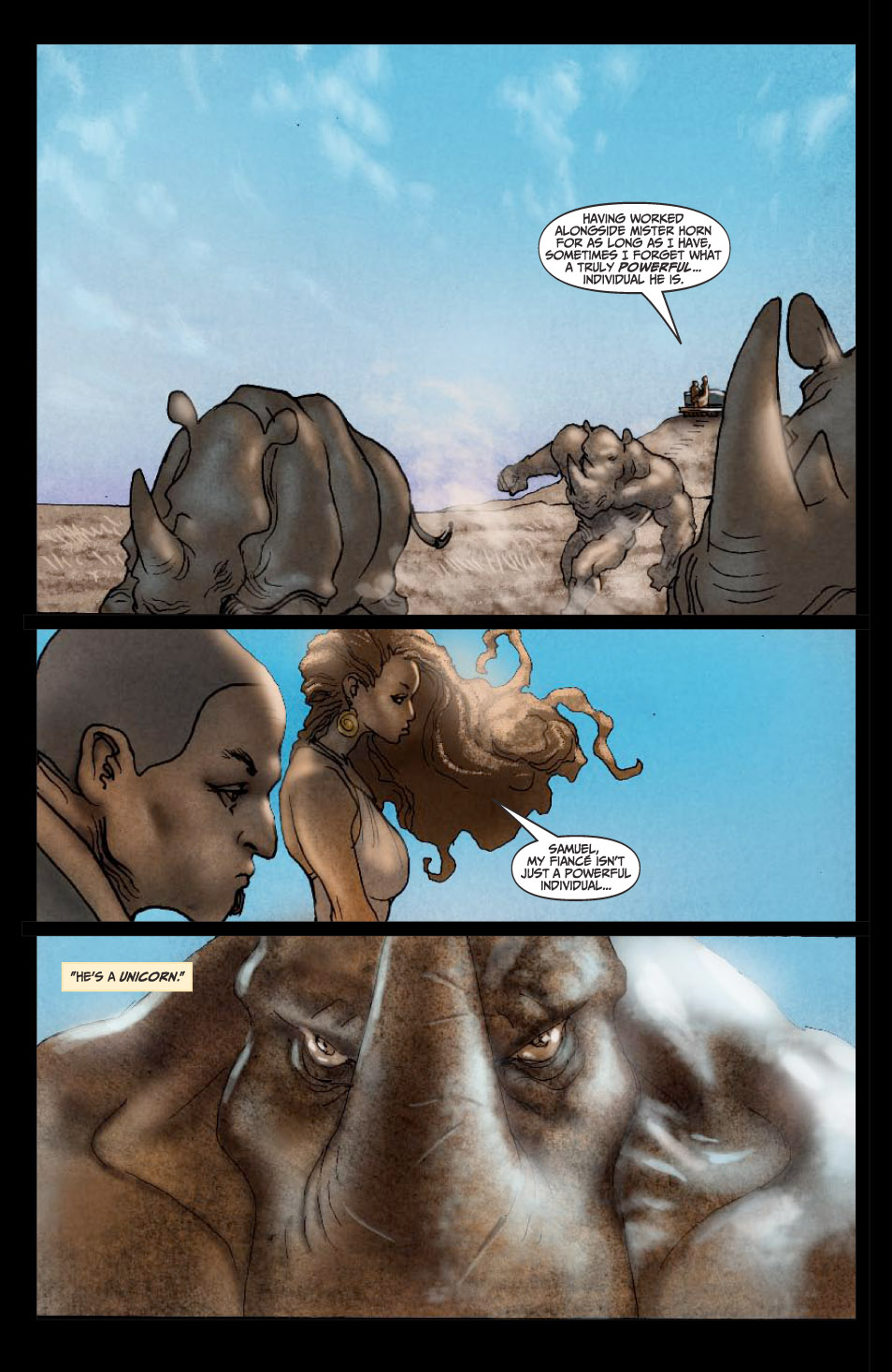 Read online Elephantmen comic -  Issue #10 - 11