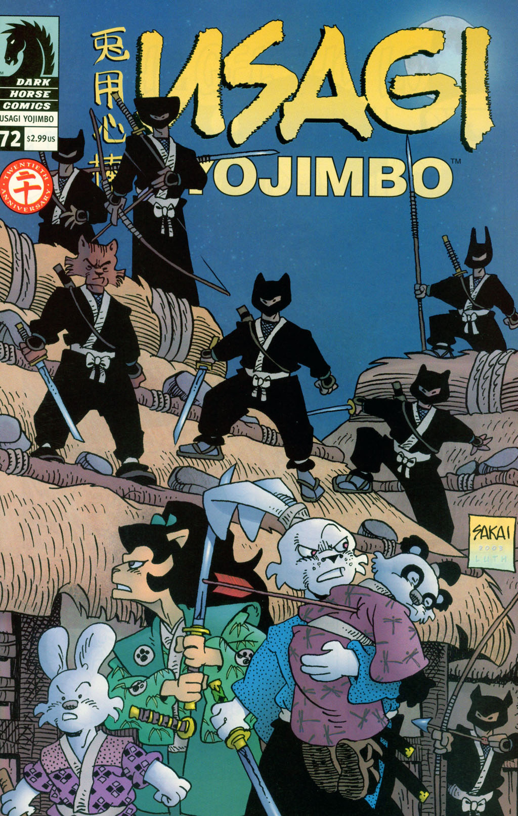 Read online Usagi Yojimbo (1996) comic -  Issue #72 - 1