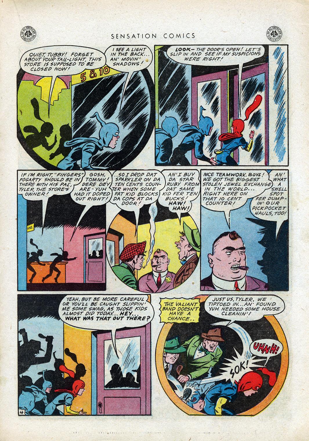 Read online Sensation (Mystery) Comics comic -  Issue #38 - 23