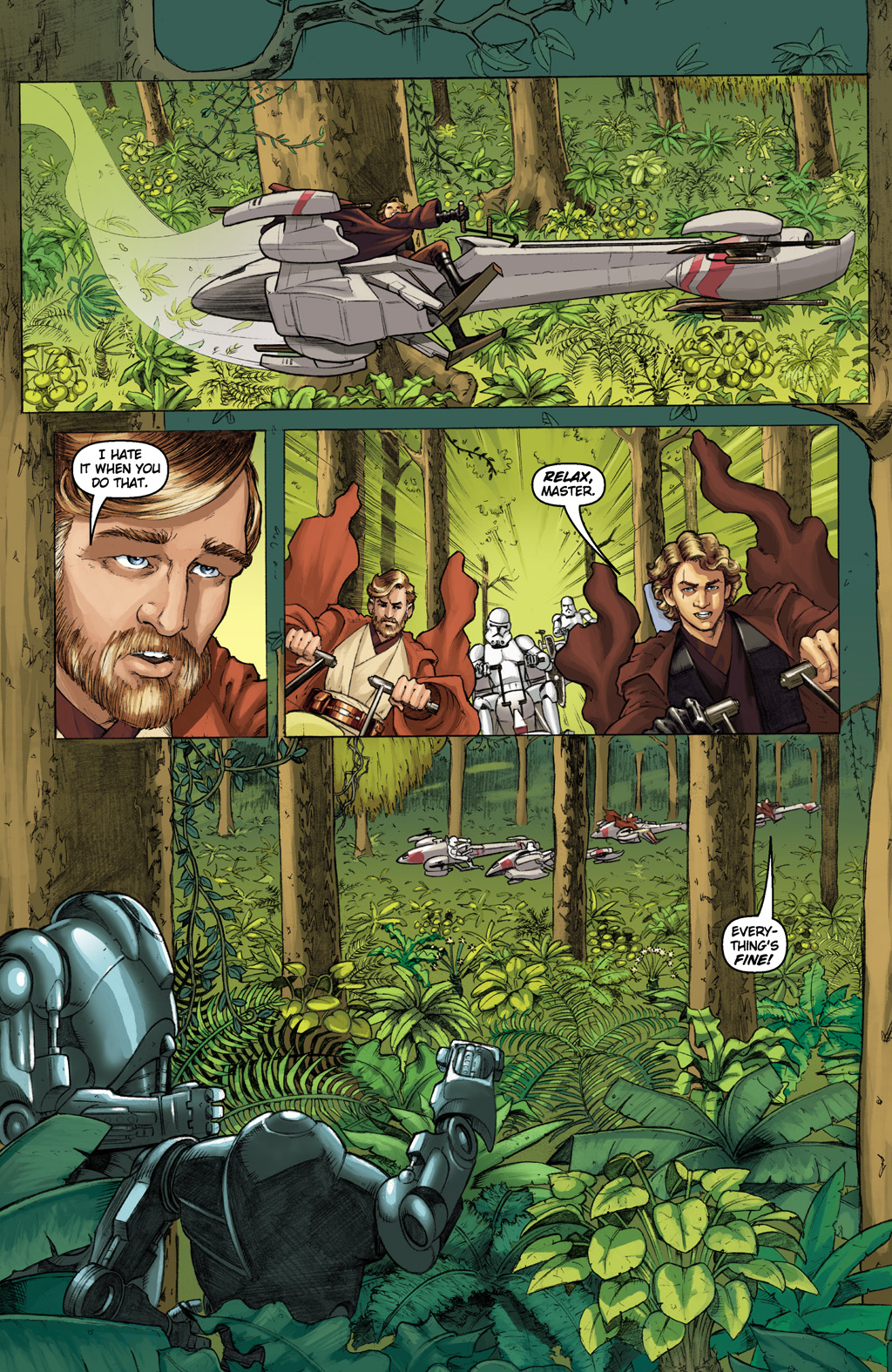 Read online Star Wars: Clone Wars comic -  Issue # TPB 7 - 123