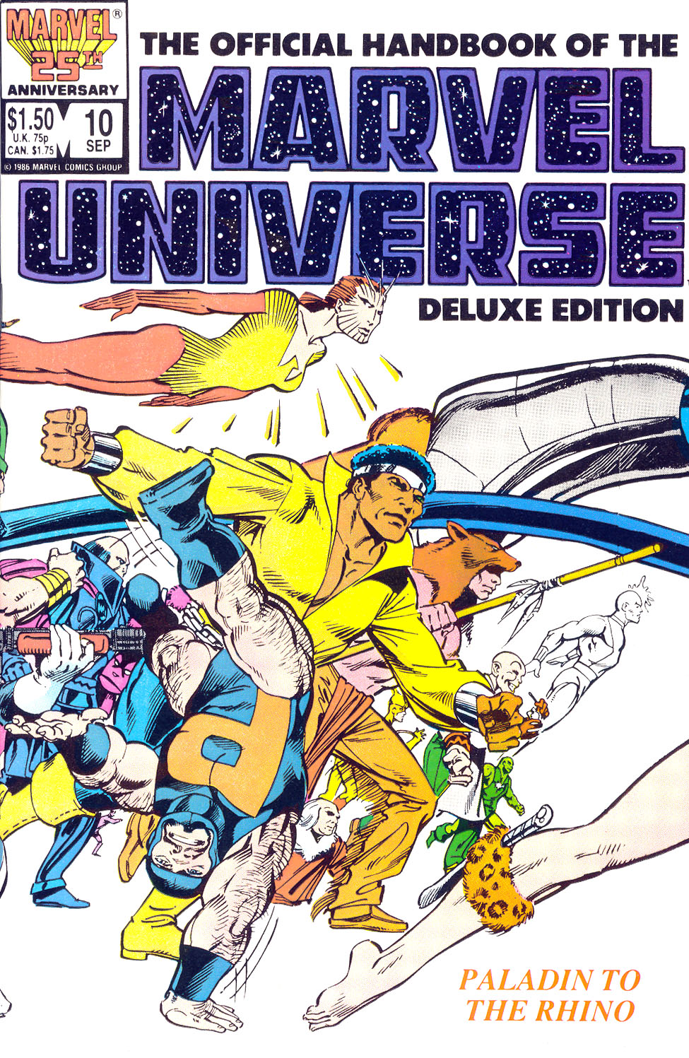 Read online The Official Handbook of the Marvel Universe Deluxe Edition comic -  Issue #10 - 2