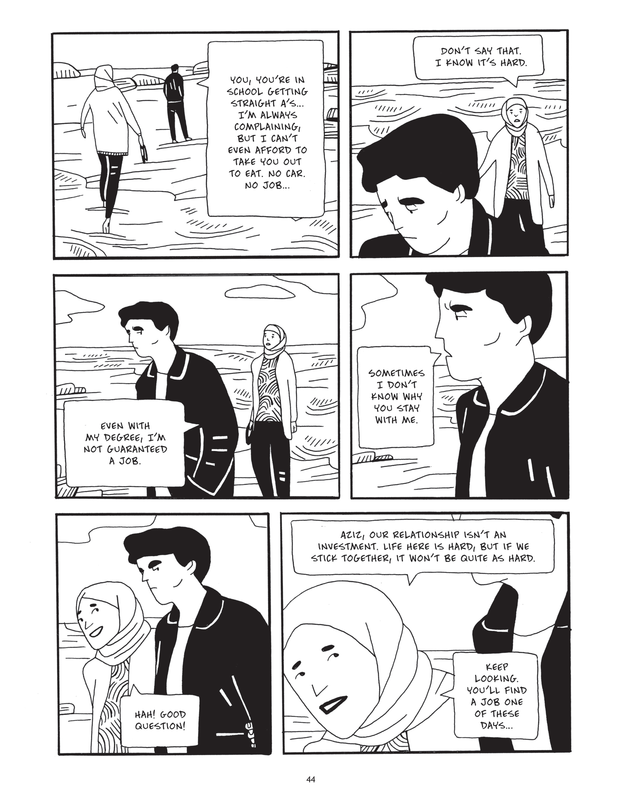 Read online After the Spring: A Story of Tunisian Youth comic -  Issue # TPB - 44