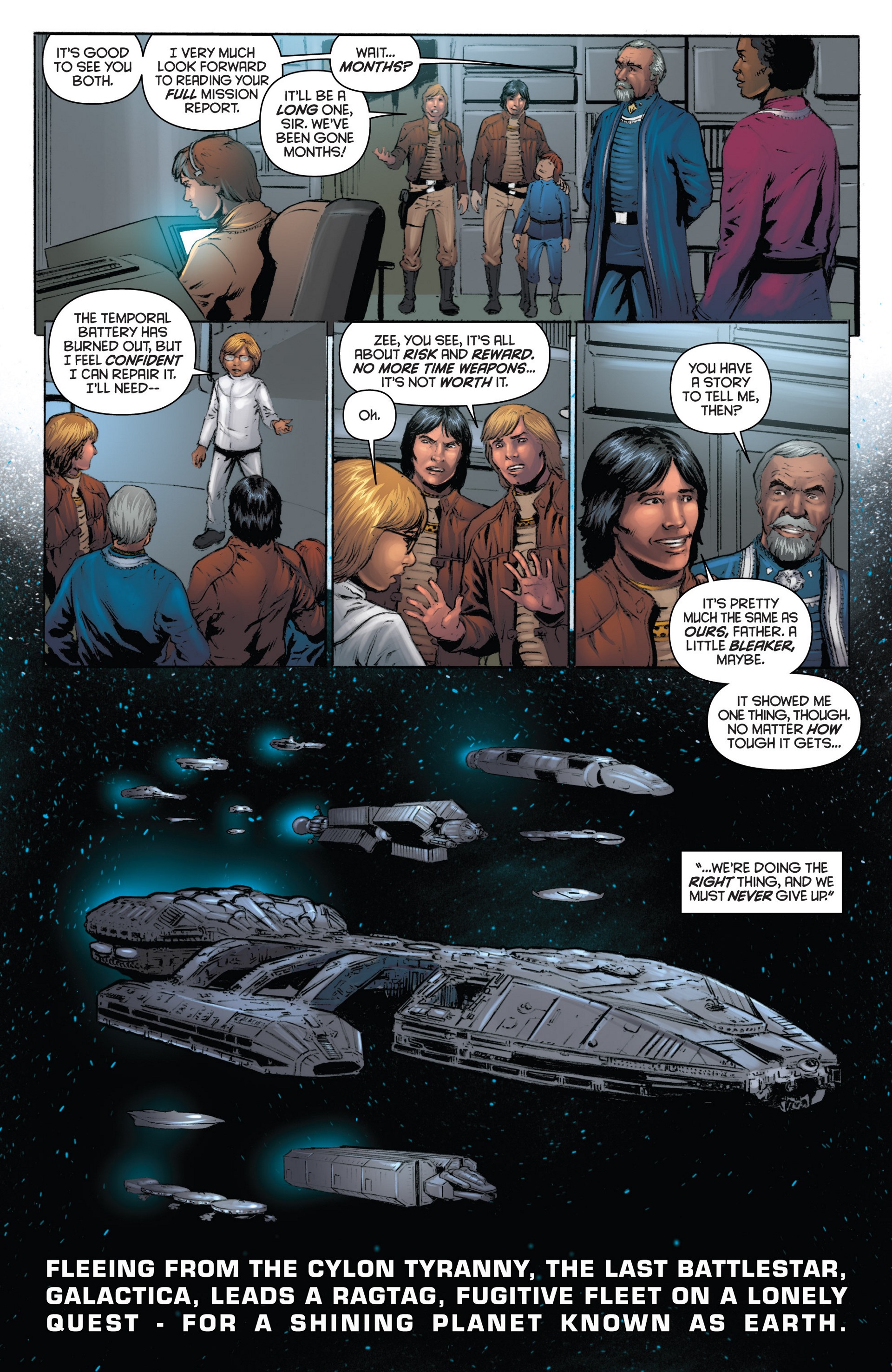 Read online Classic Battlestar Galactica (2013) comic -  Issue #5 - 24