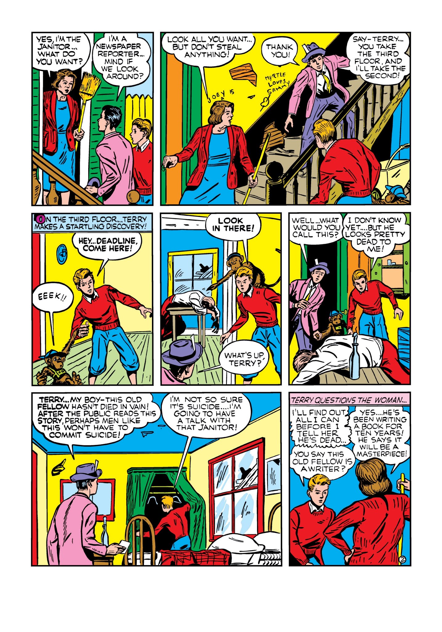 Read online Marvel Masterworks: Golden Age Marvel Comics comic -  Issue # TPB 4 (Part 2) - 66