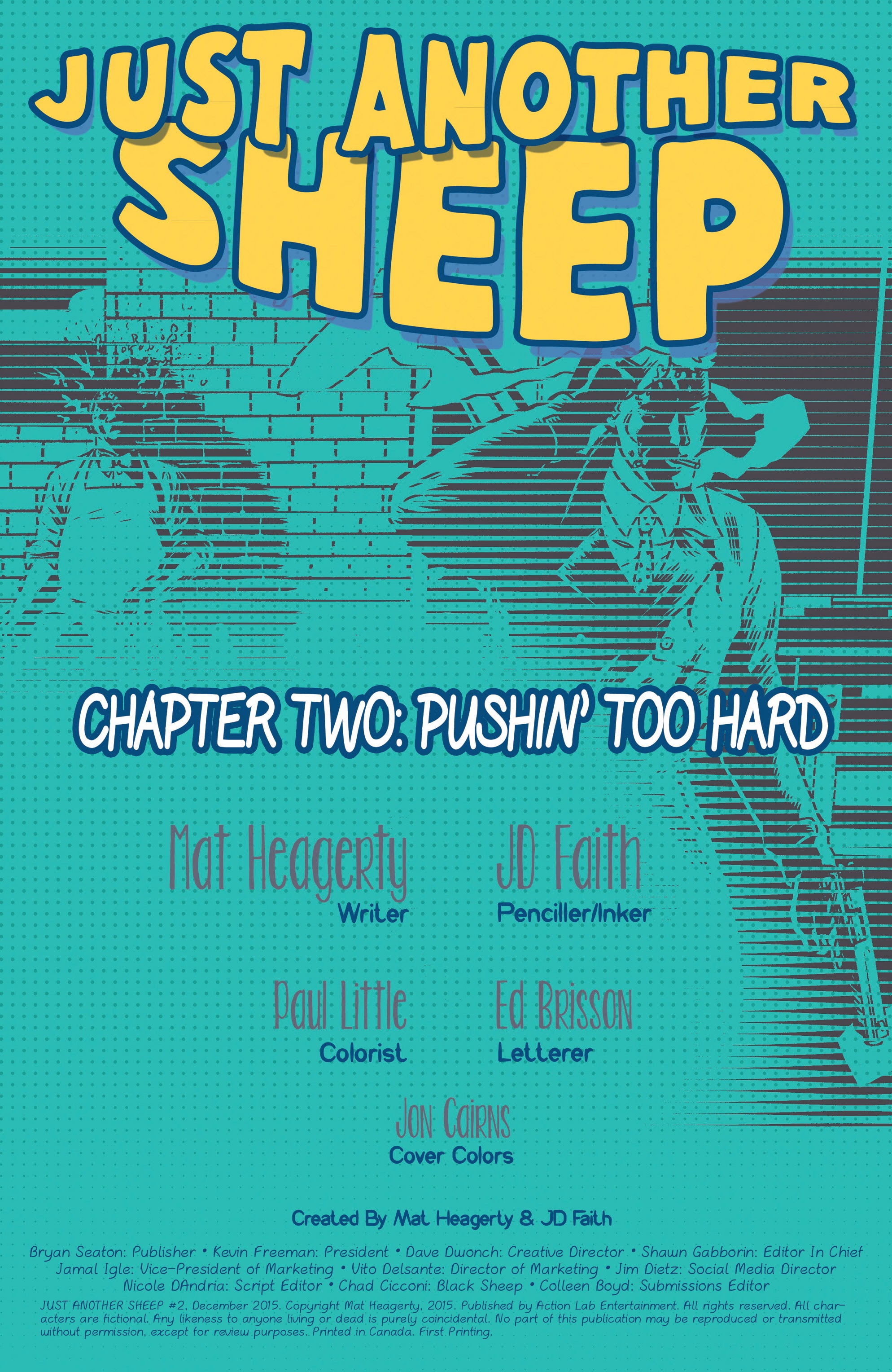 Read online Just Another Sheep comic -  Issue #2 - 2
