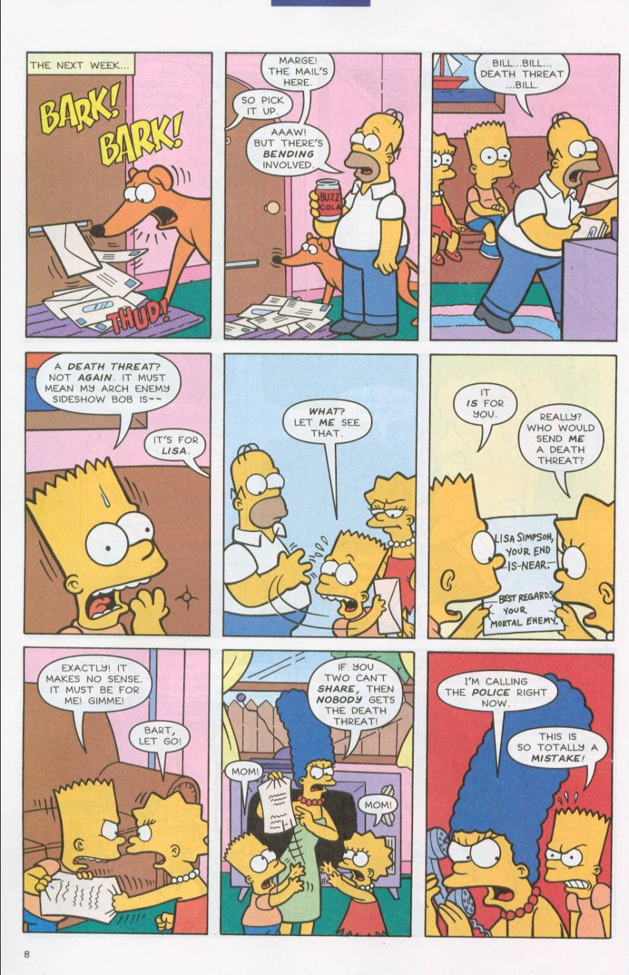 Read online Simpsons Comics comic -  Issue #71 - 9