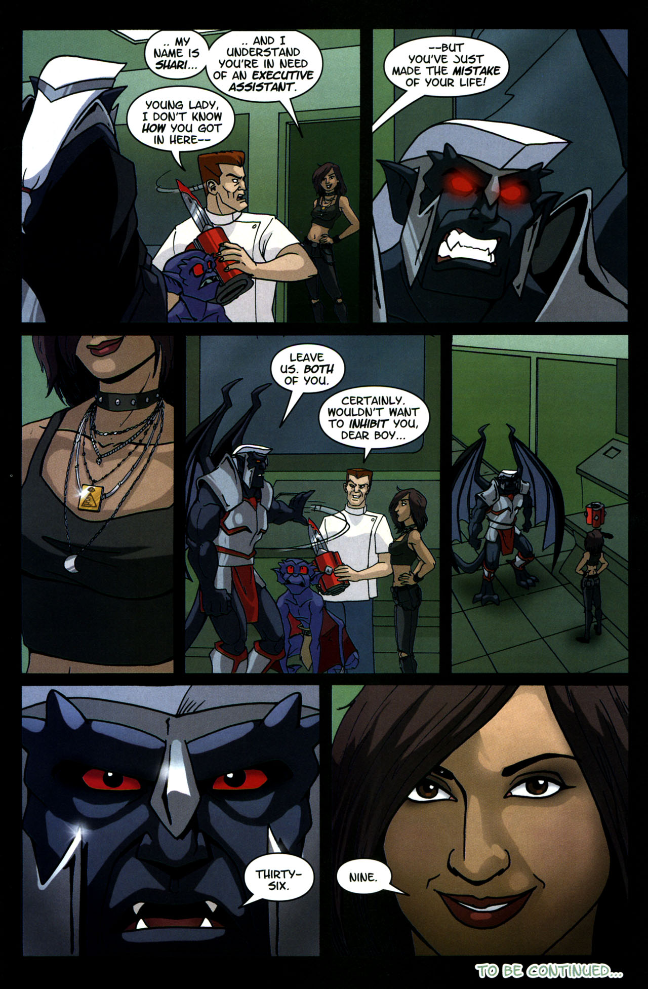 Read online Gargoyles (2006) comic -  Issue #5 - 26