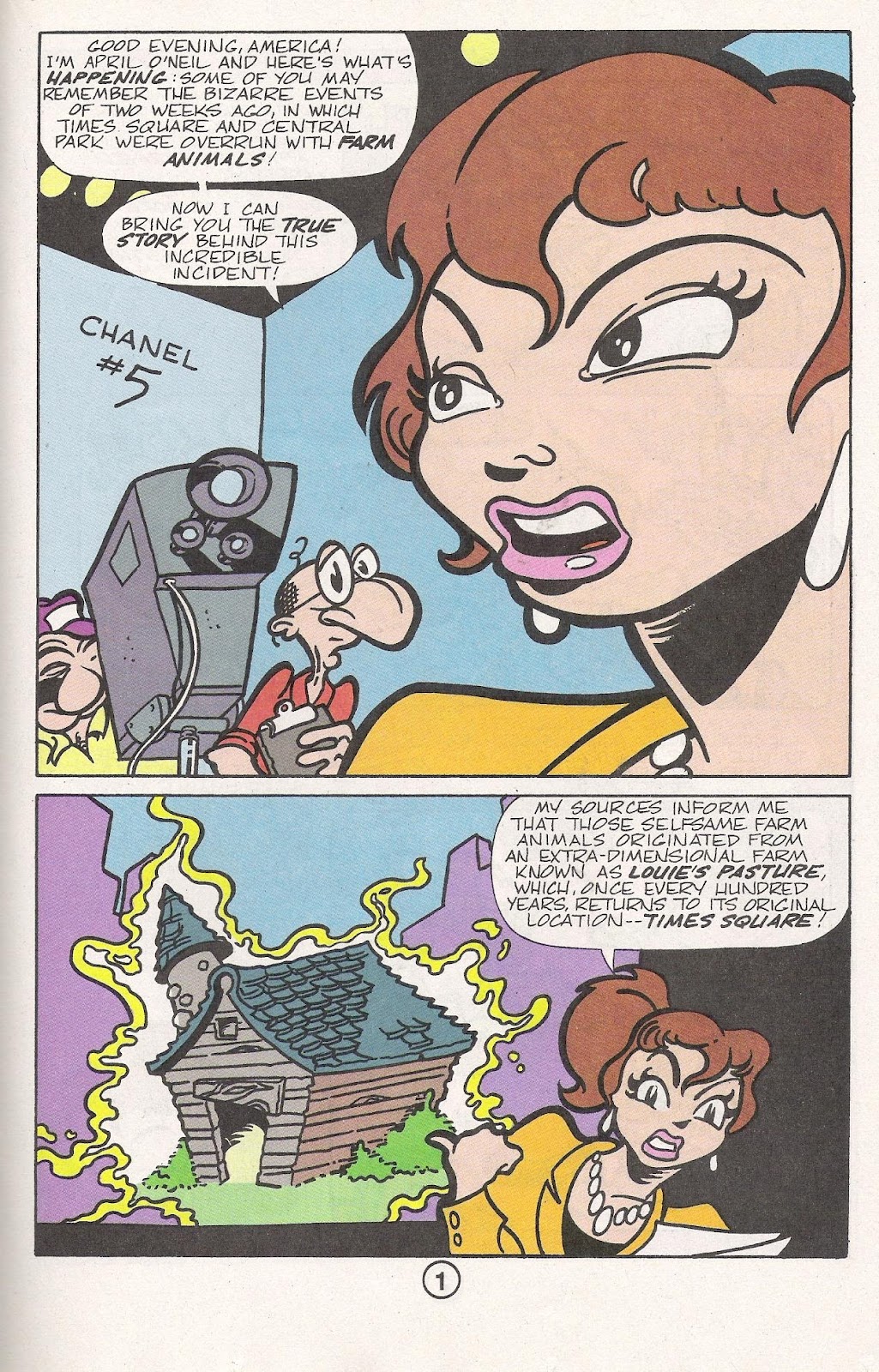 Teenage Mutant Ninja Turtles Adventures (1989) issue Special 4 - Page 35