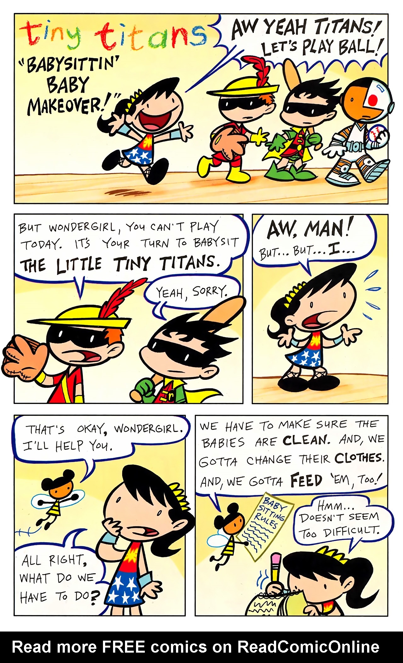 Read online Tiny Titans comic -  Issue #4 - 8