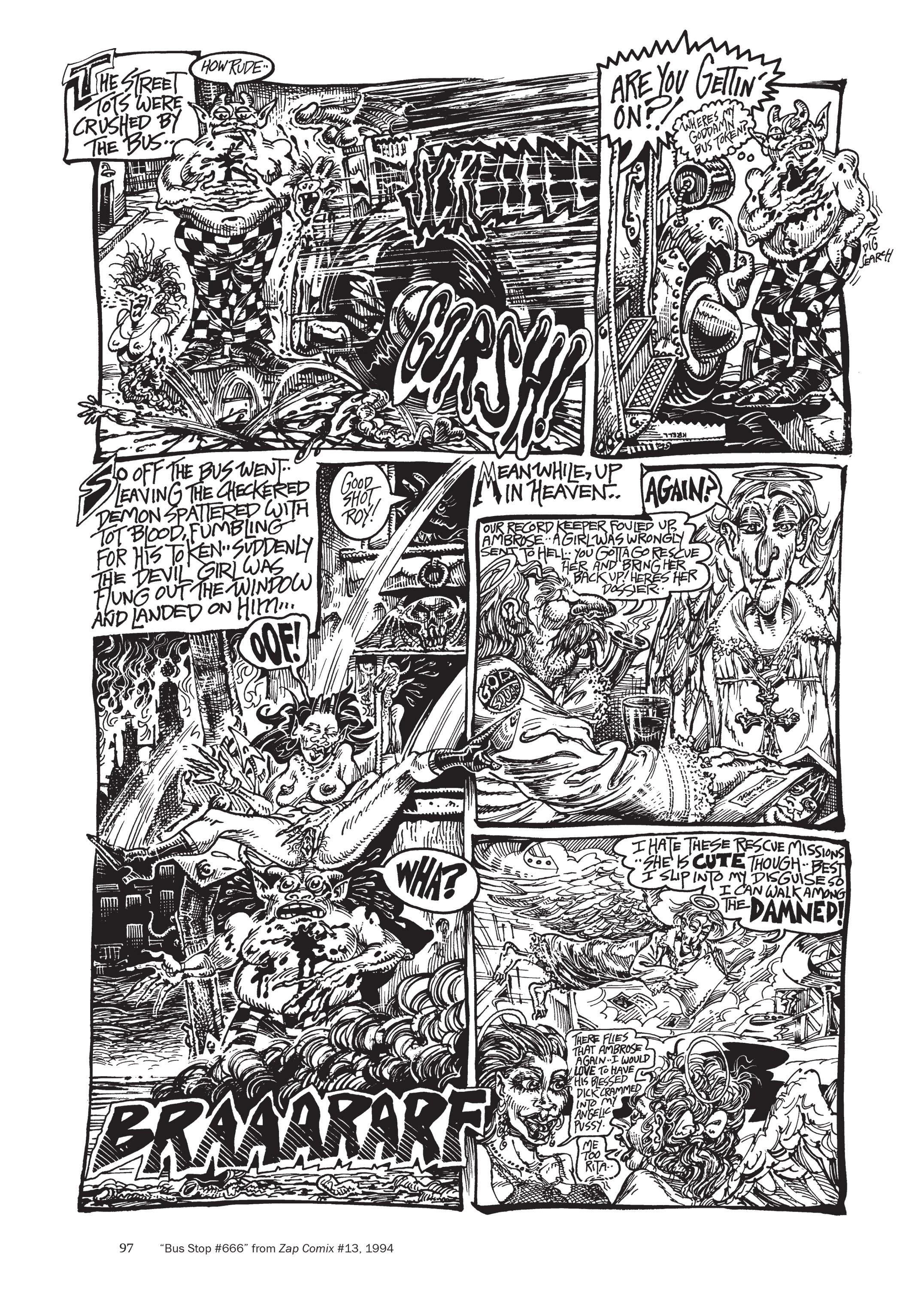 Read online The Mythology of S. Clay Wilson comic -  Issue # Belgian Lace from Hell (Part 1) - 99