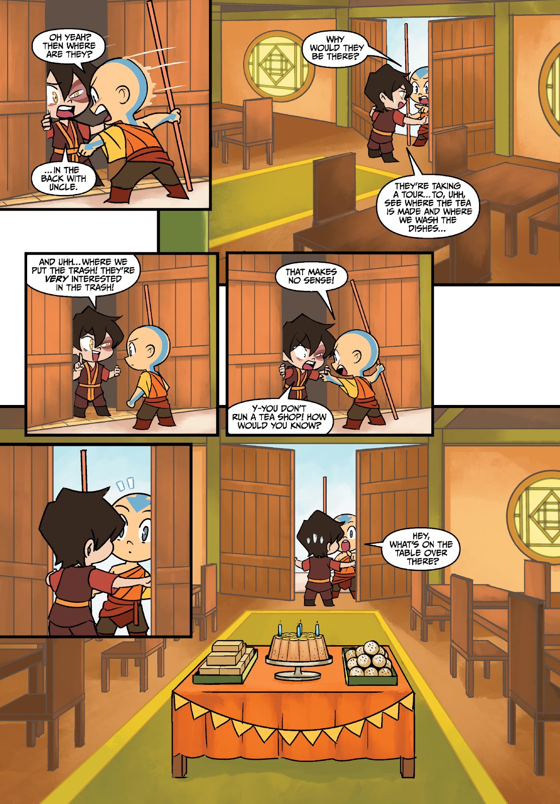 Avatar: The Last Airbender Chibis - Aang's Unfreezing Day issue Full - Page 19