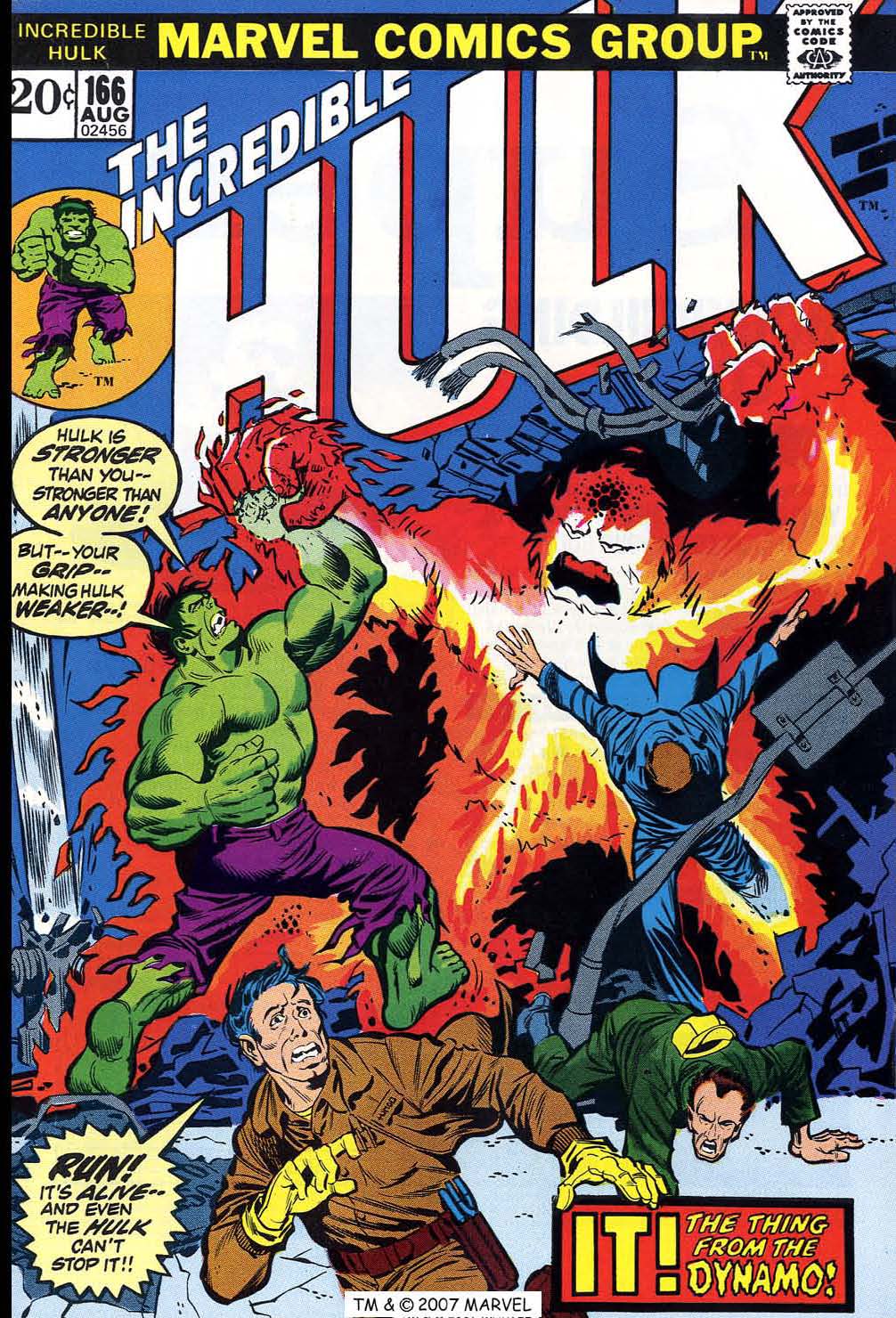 Read online The Incredible Hulk (1968) comic -  Issue #166 - 1