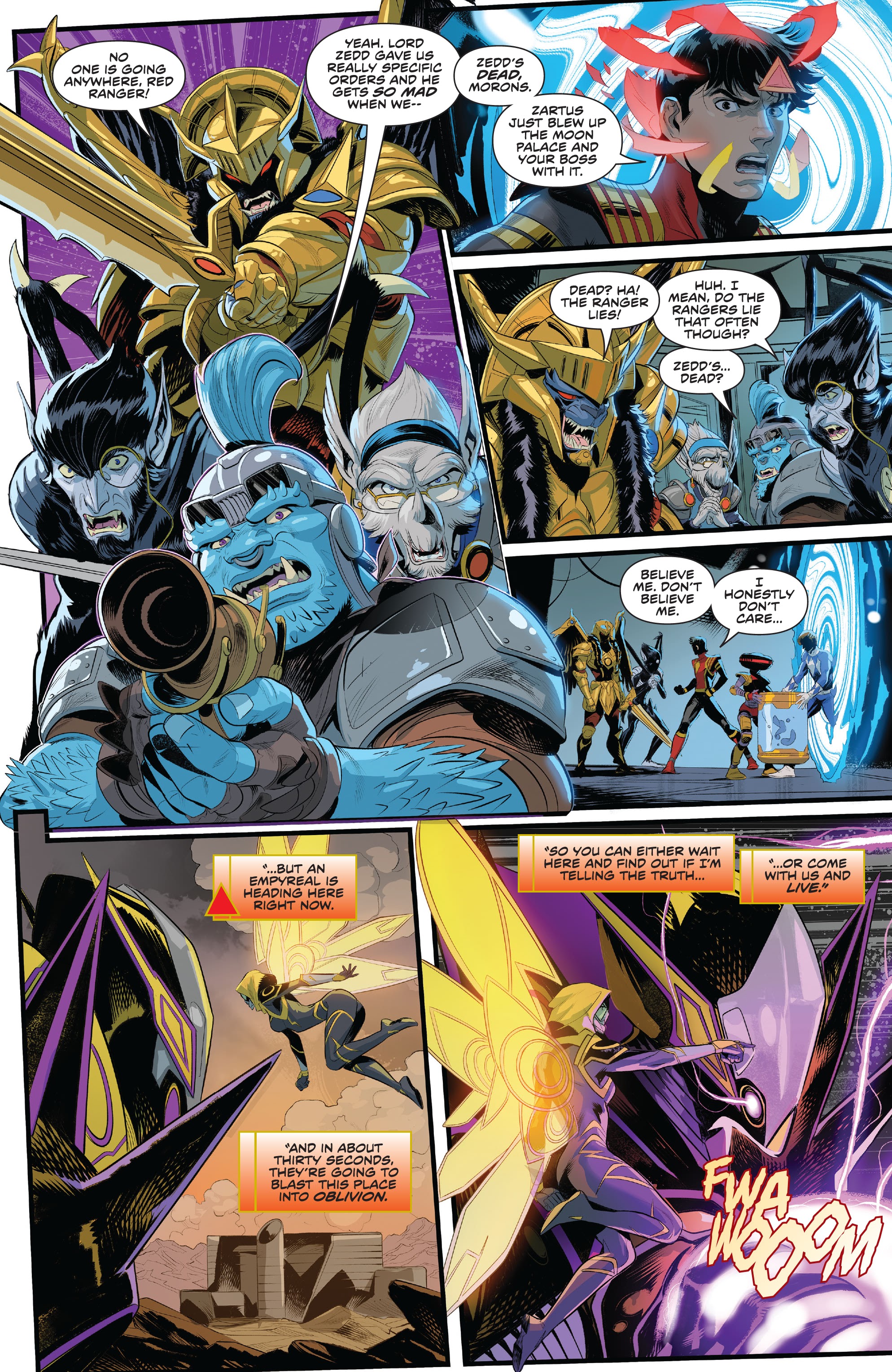 Read online Power Rangers comic -  Issue #13 - 23