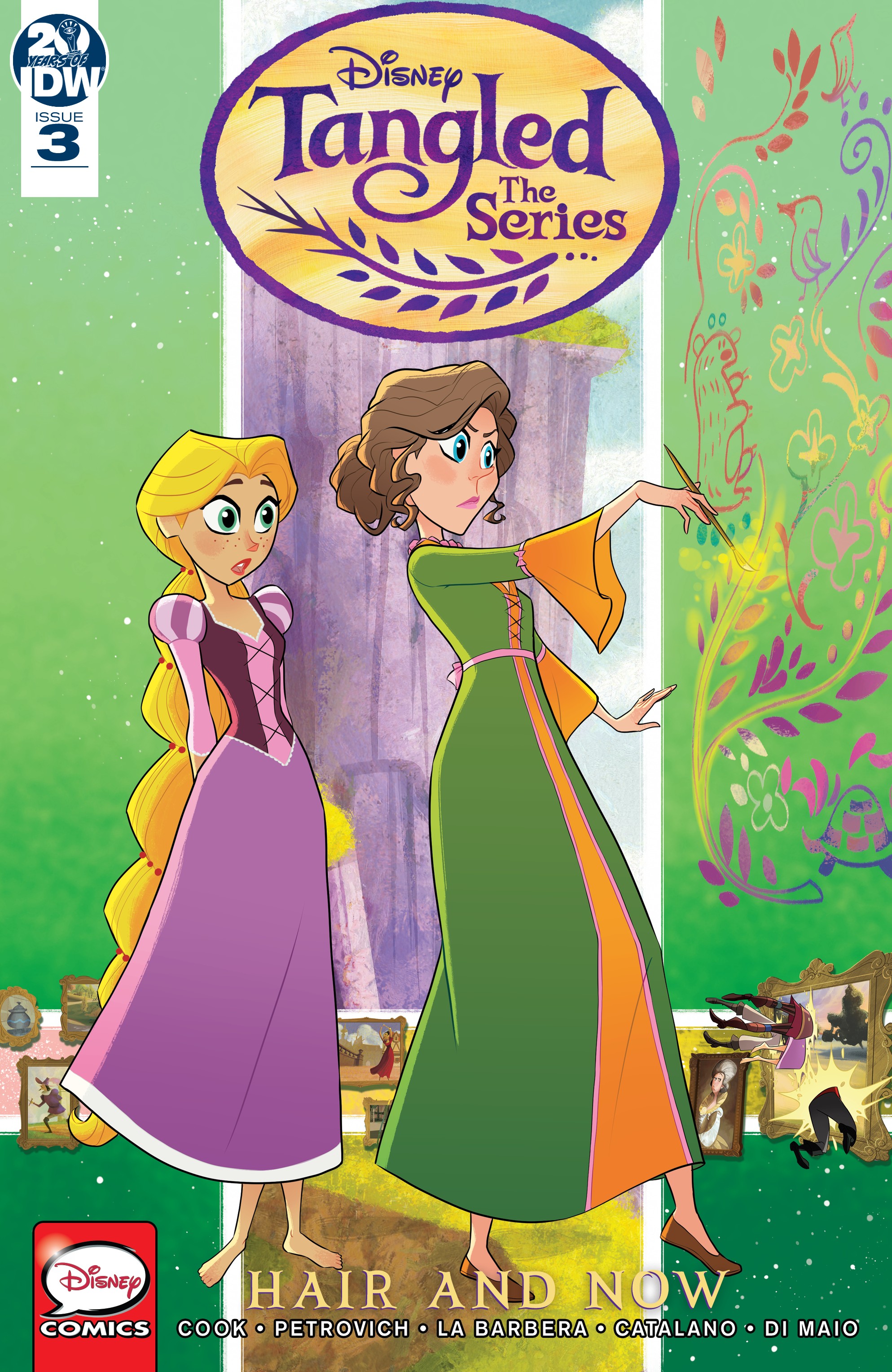 Read online Tangled: The Series: Hair and Now comic -  Issue #3 - 1