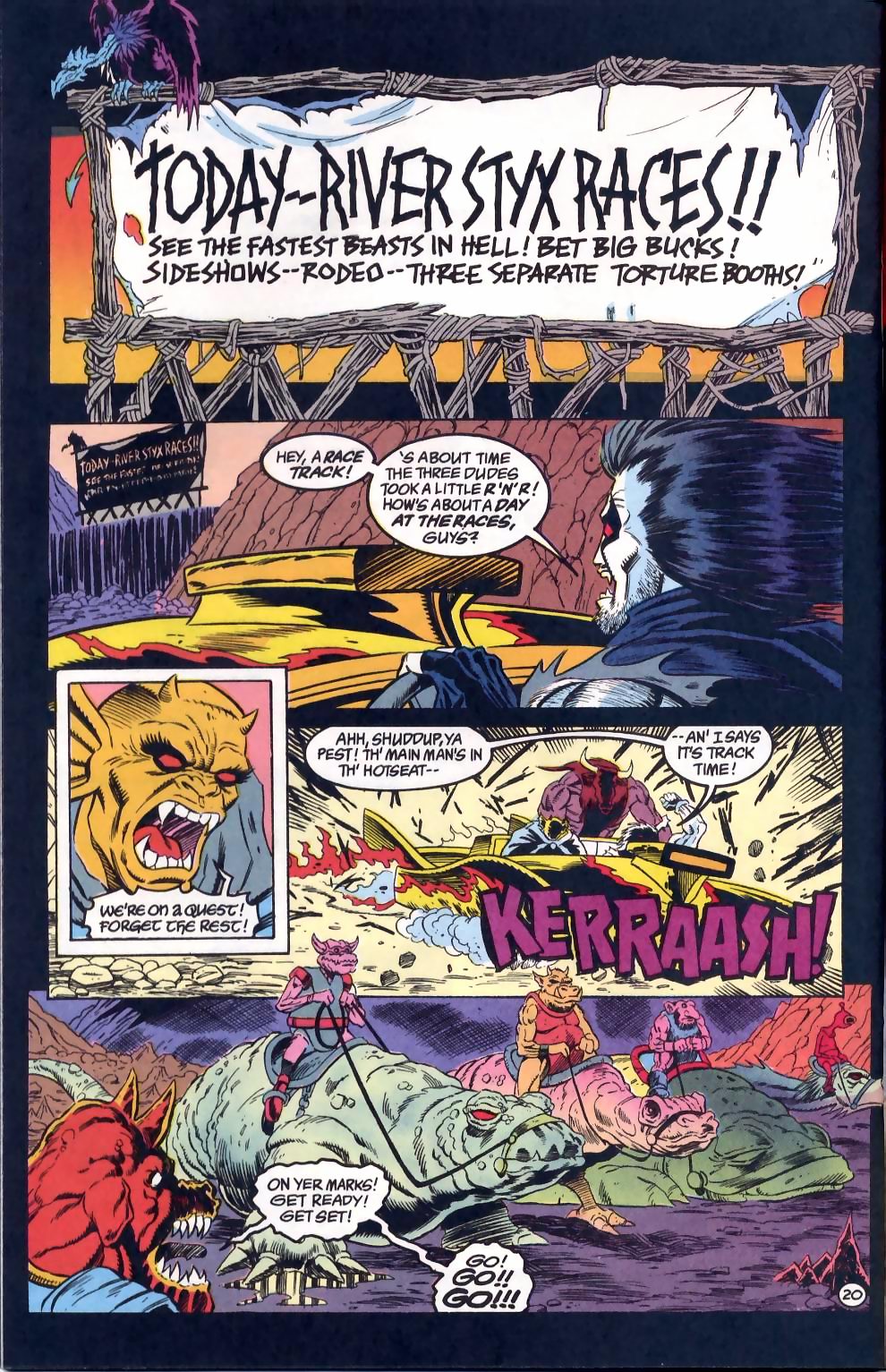 Read online The Demon (1990) comic -  Issue #35 - 21
