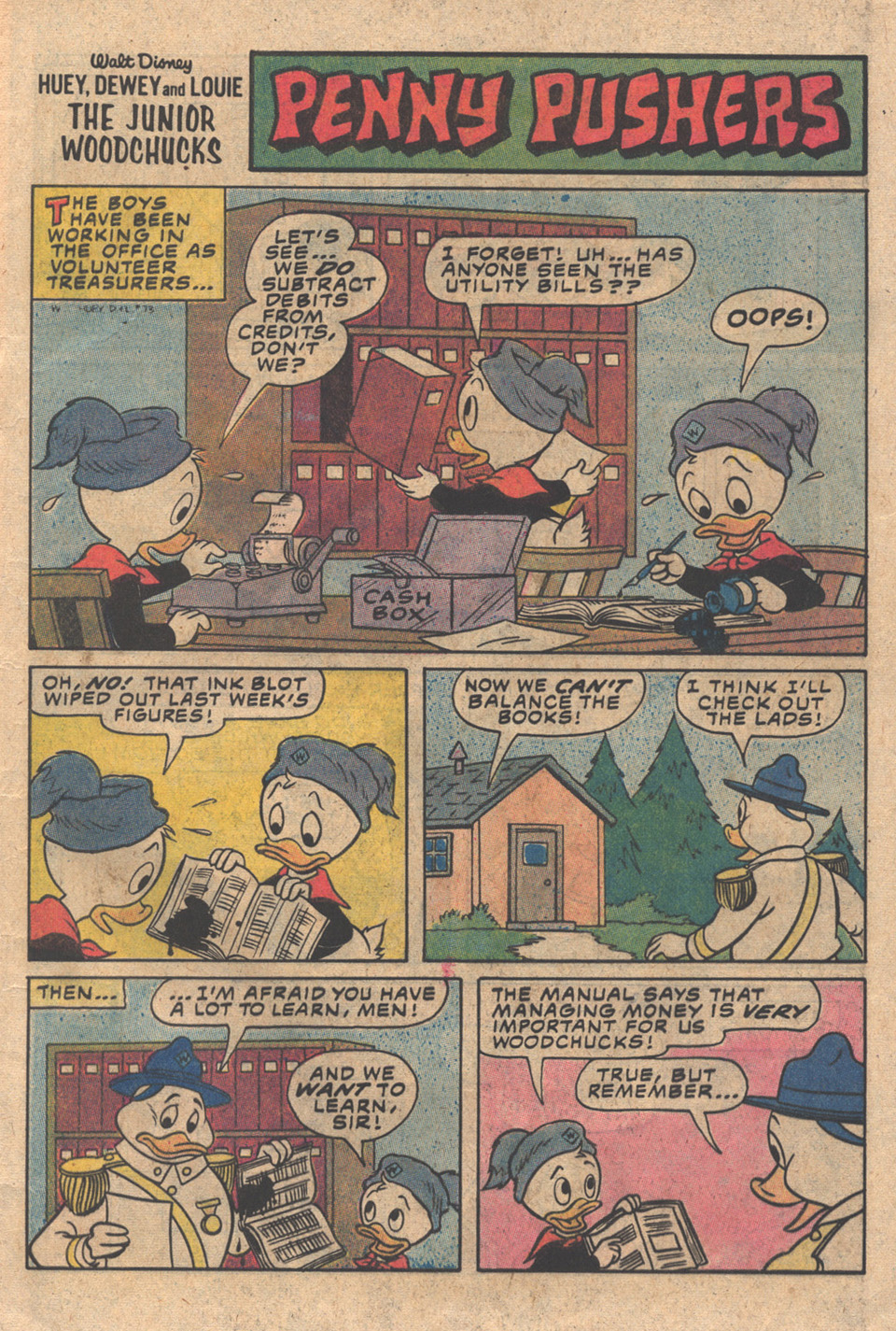 Read online Huey, Dewey, and Louie Junior Woodchucks comic -  Issue #73 - 9