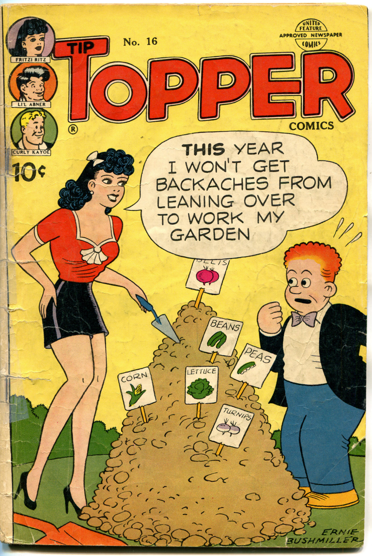 Read online Tip Topper Comics comic -  Issue #16 - 1