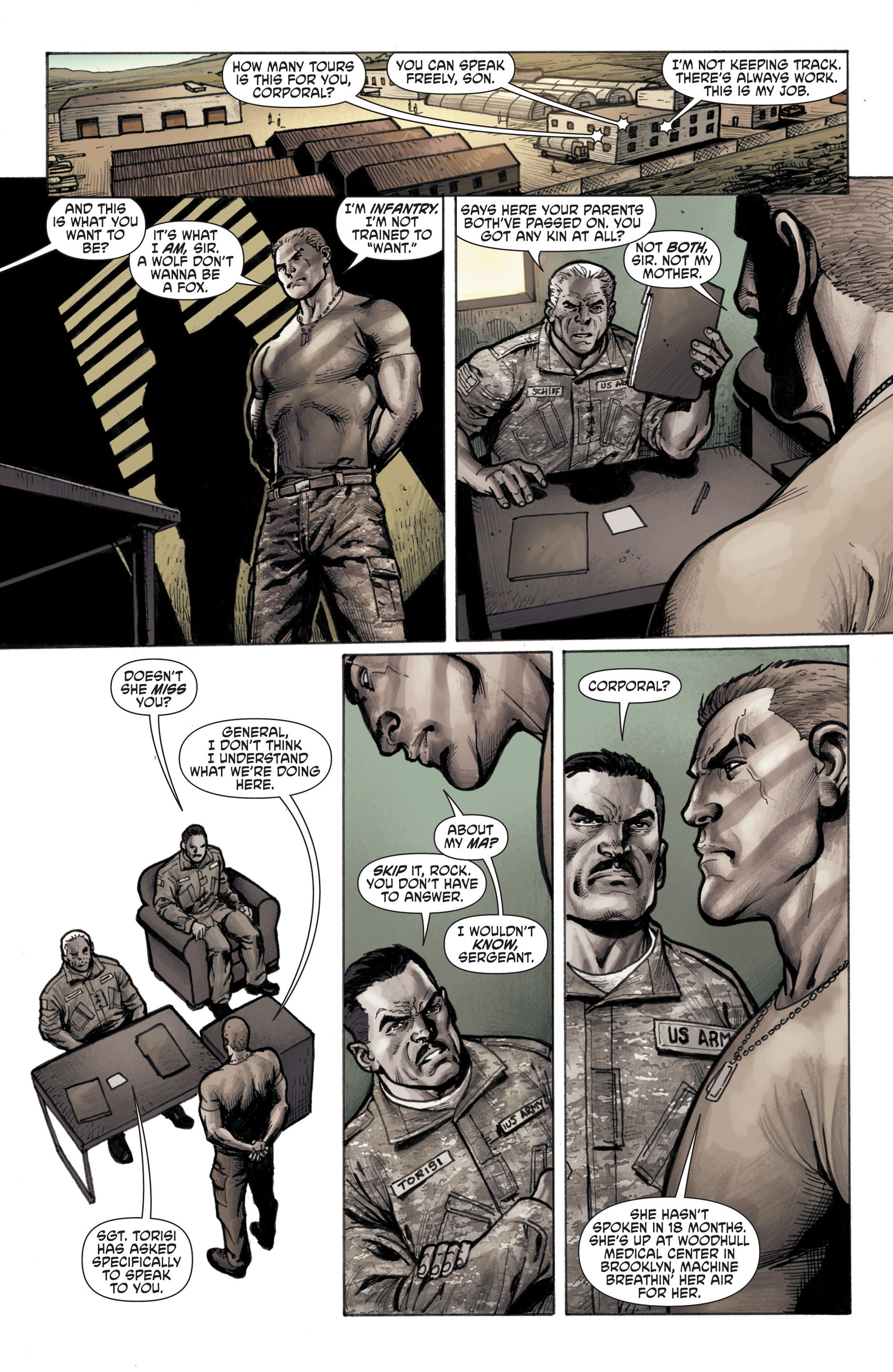 Read online Men of War (2011) comic -  Issue #1 - 5