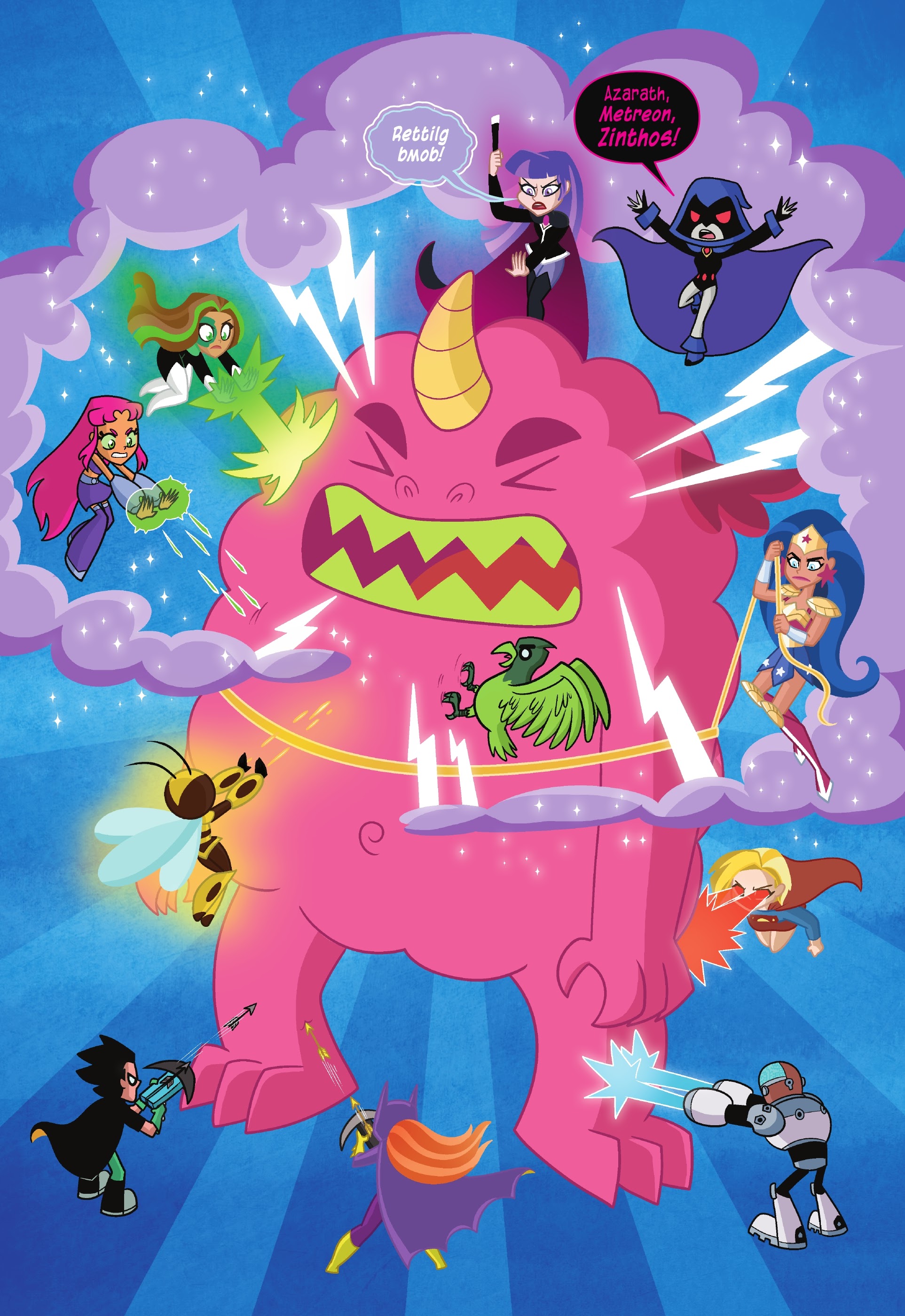 Read online Teen Titans Go!/DC Super Hero Girls: Exchange Students comic -  Issue # TPB (Part 2) - 53