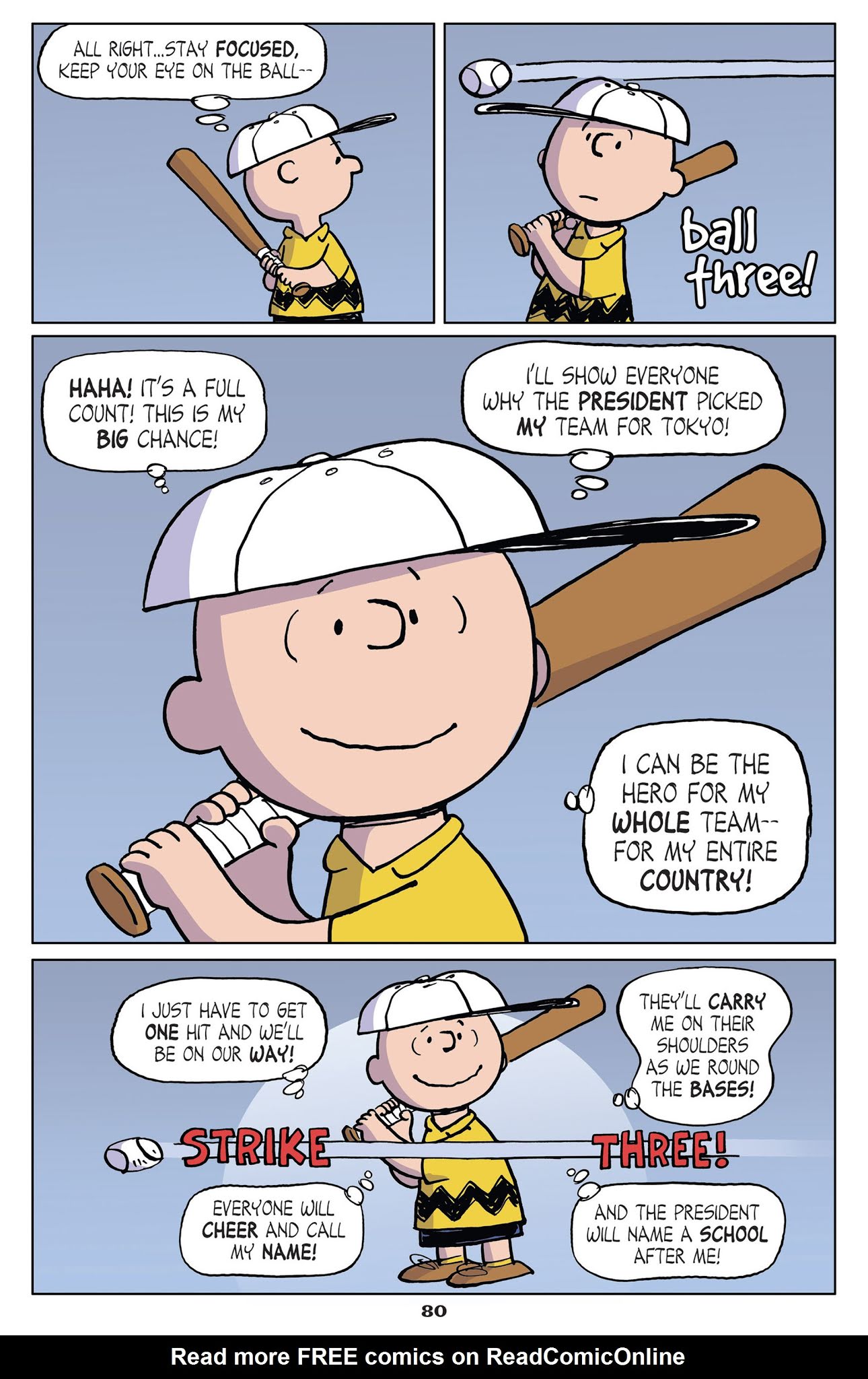 Read online Peanuts: It's Tokyo, Charlie Brown! comic -  Issue # TPB - 79