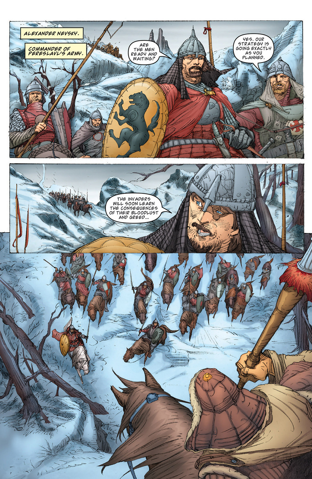 Read online Nevsky: A Hero of the People comic -  Issue # TPB - 22