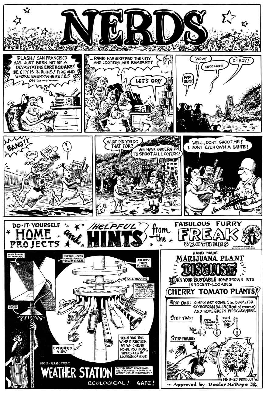 Read online The Fabulous Furry Freak Brothers comic -  Issue #5 - 14