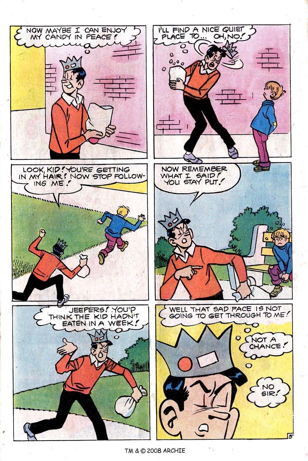 Read online Jughead (1965) comic -  Issue #264 - 17