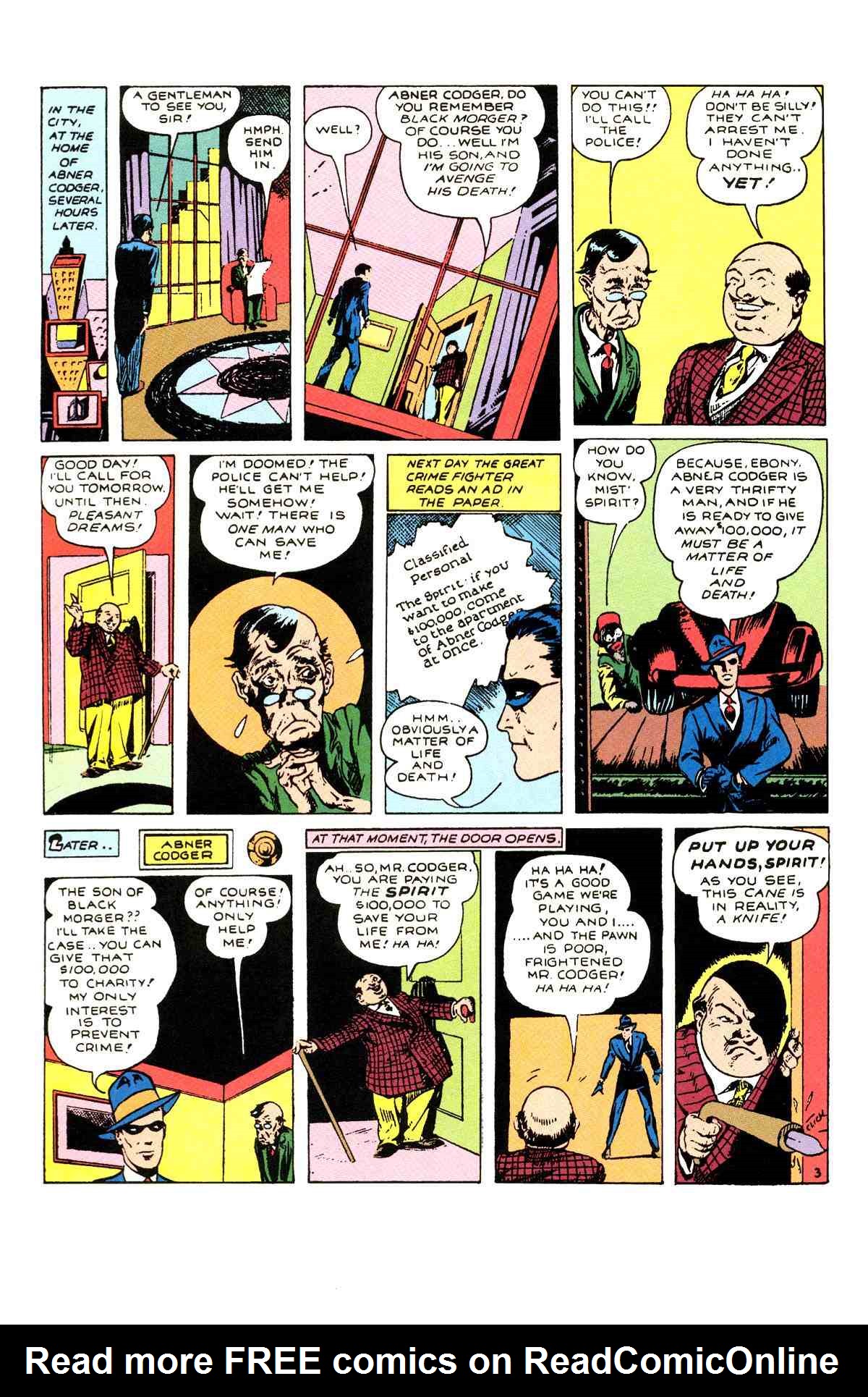 Read online Will Eisner's The Spirit Archives comic -  Issue # TPB 1 (Part 1) - 81