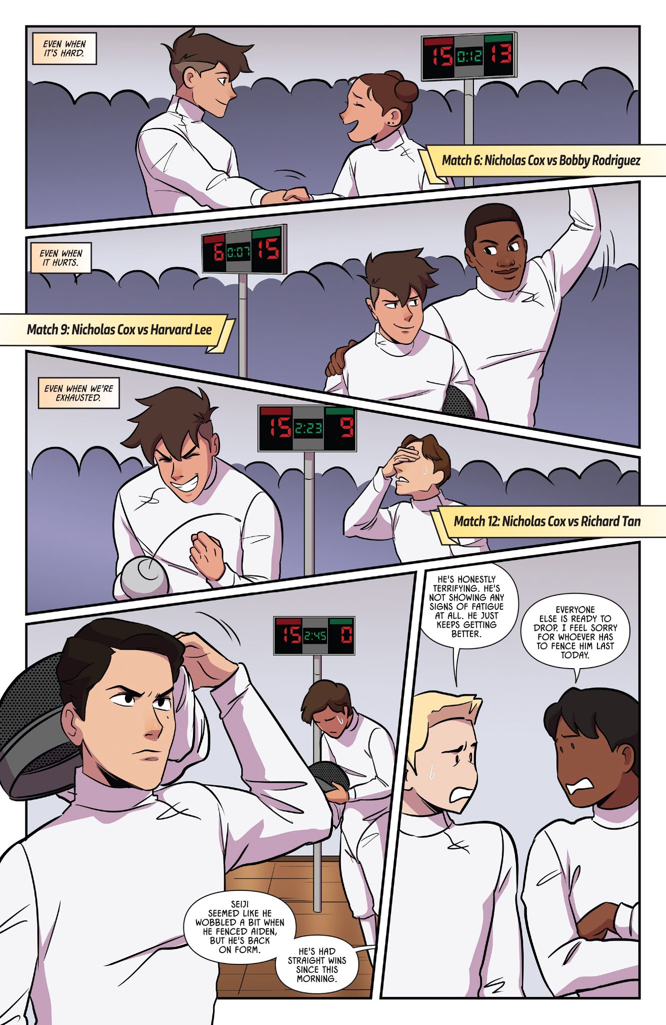 Read online Fence comic -  Issue #7 - 13