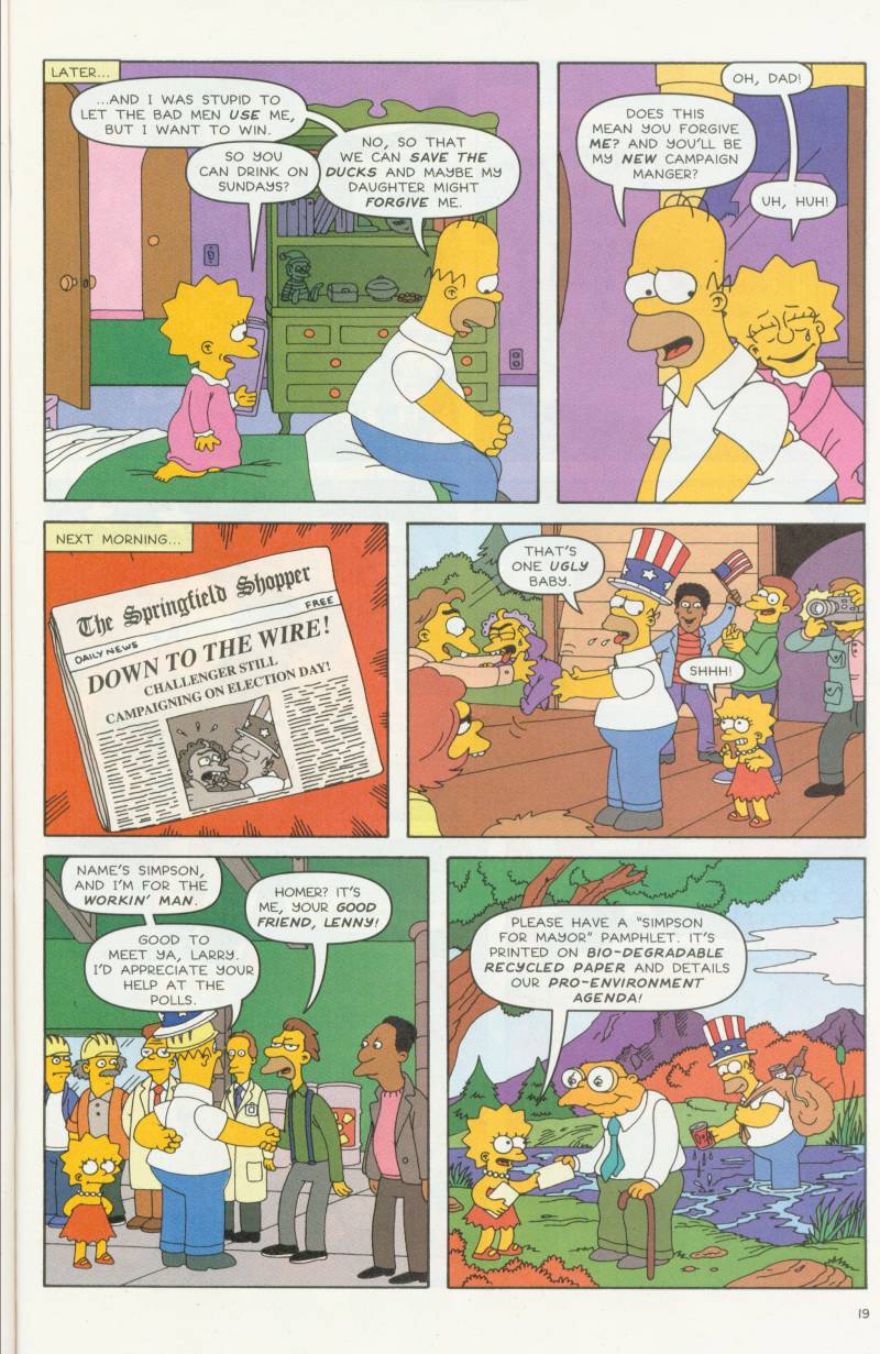 Read online Simpsons Comics comic -  Issue #58 - 20