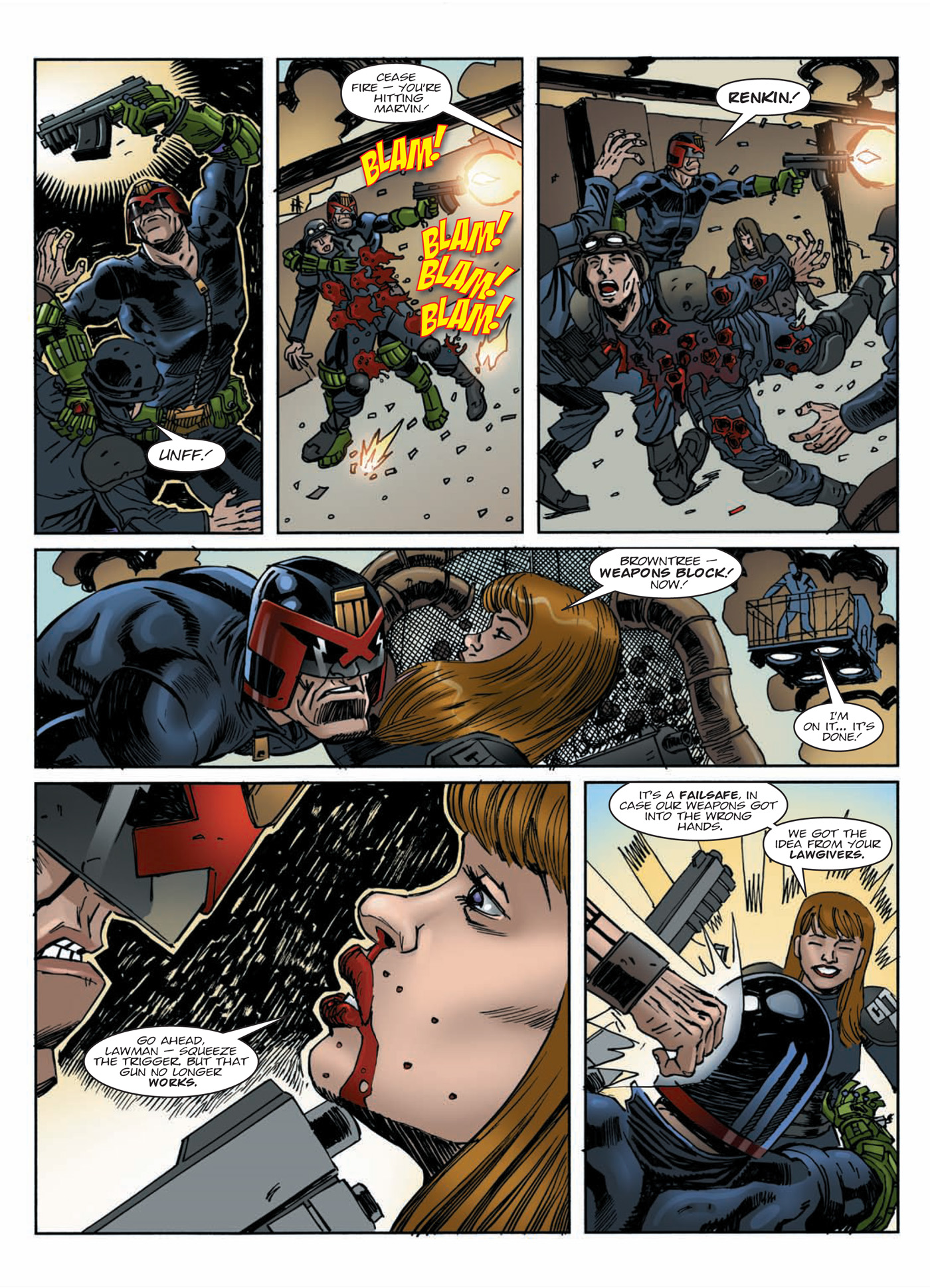 Read online Judge Dredd: Day of Chaos: Fallout comic -  Issue # TPB (Part 1) - 31