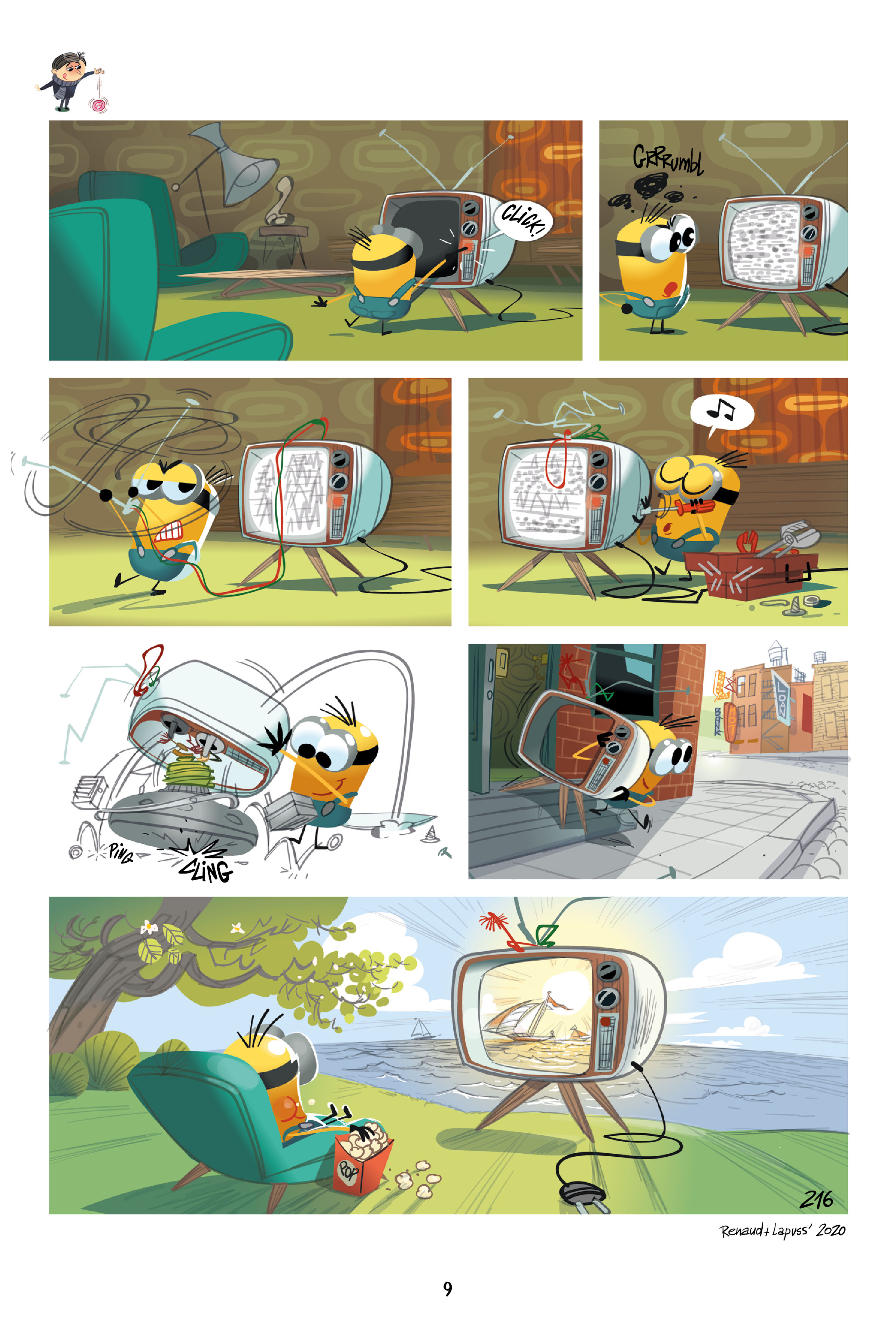 Read online Minions: Mini Boss comic -  Issue # Full - 11