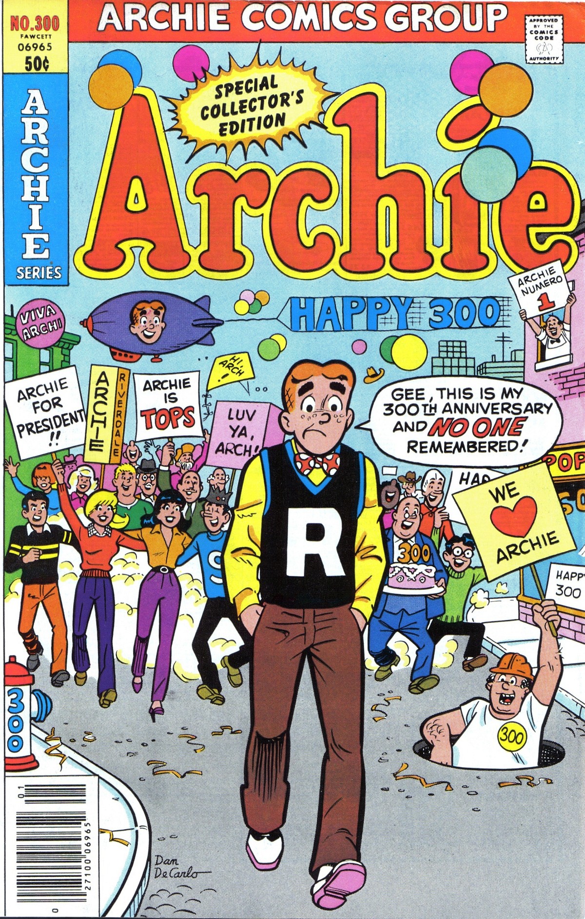 Read online Archie (1960) comic -  Issue #300 - 1