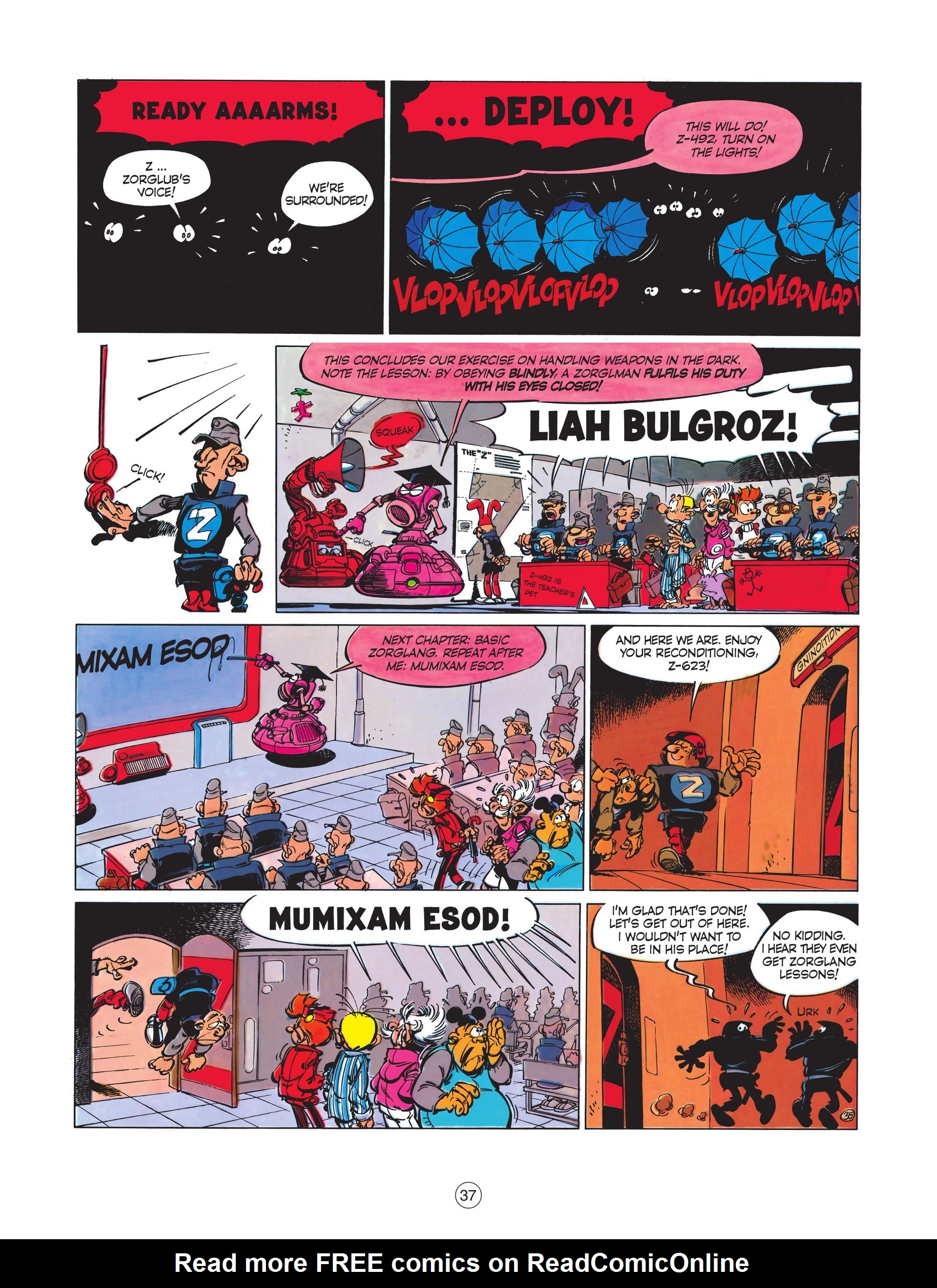 Read online Spirou & Fantasio (2009) comic -  Issue #16 - 39
